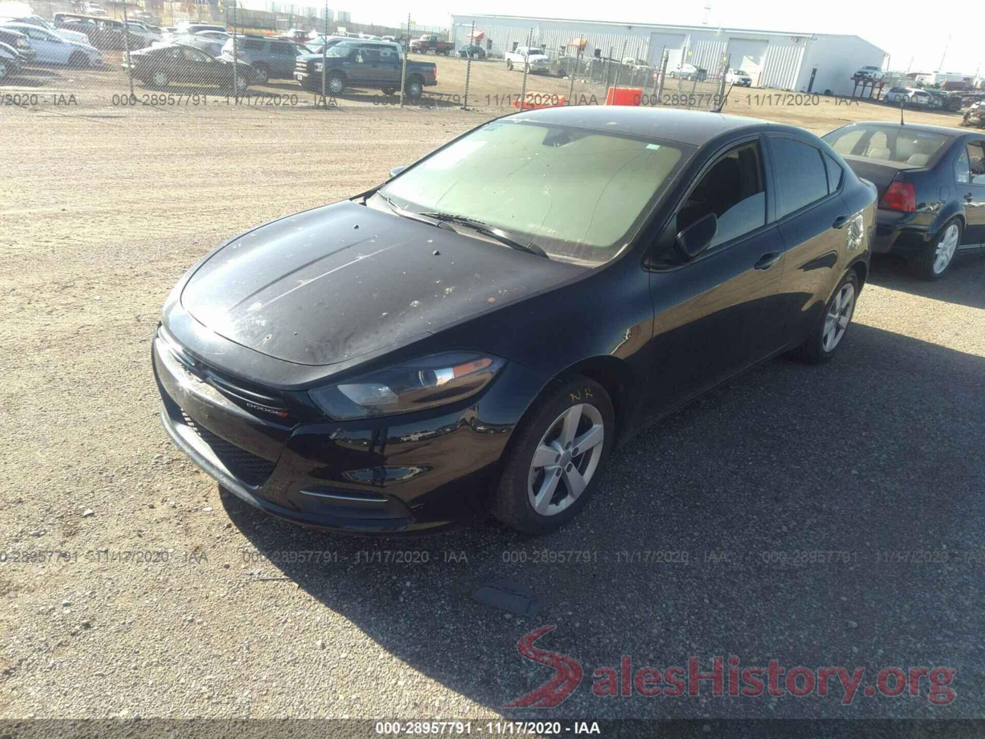 1C3CDFBB5GD762136 2016 DODGE DART