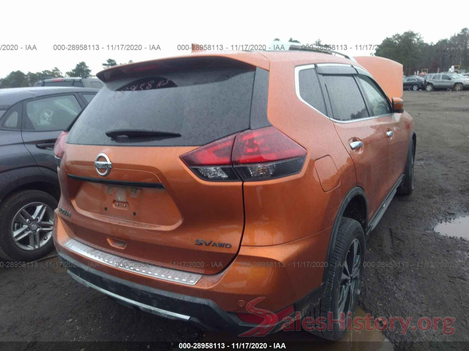 JN8AT2MVXKW370261 2019 NISSAN ROGUE