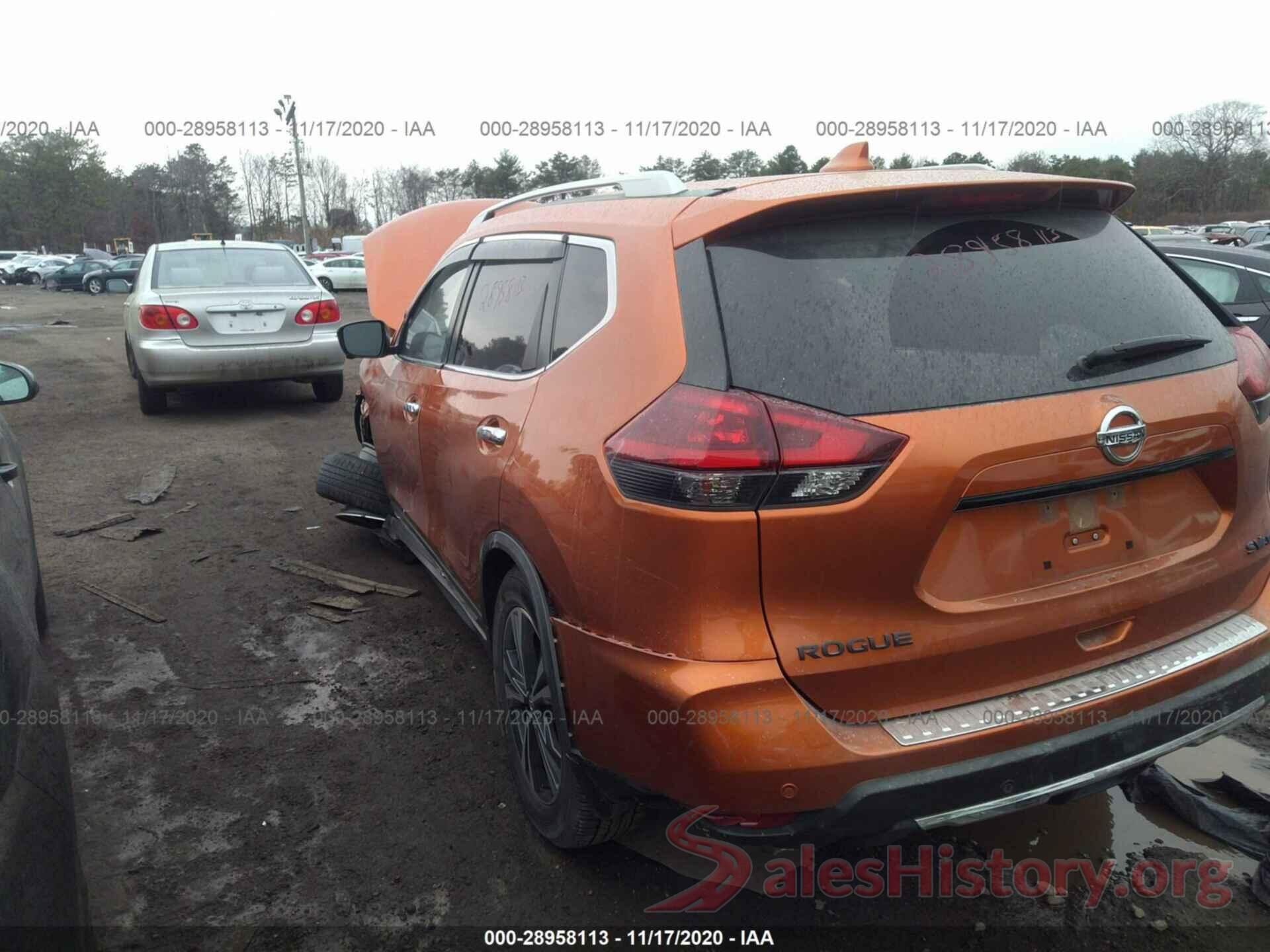 JN8AT2MVXKW370261 2019 NISSAN ROGUE