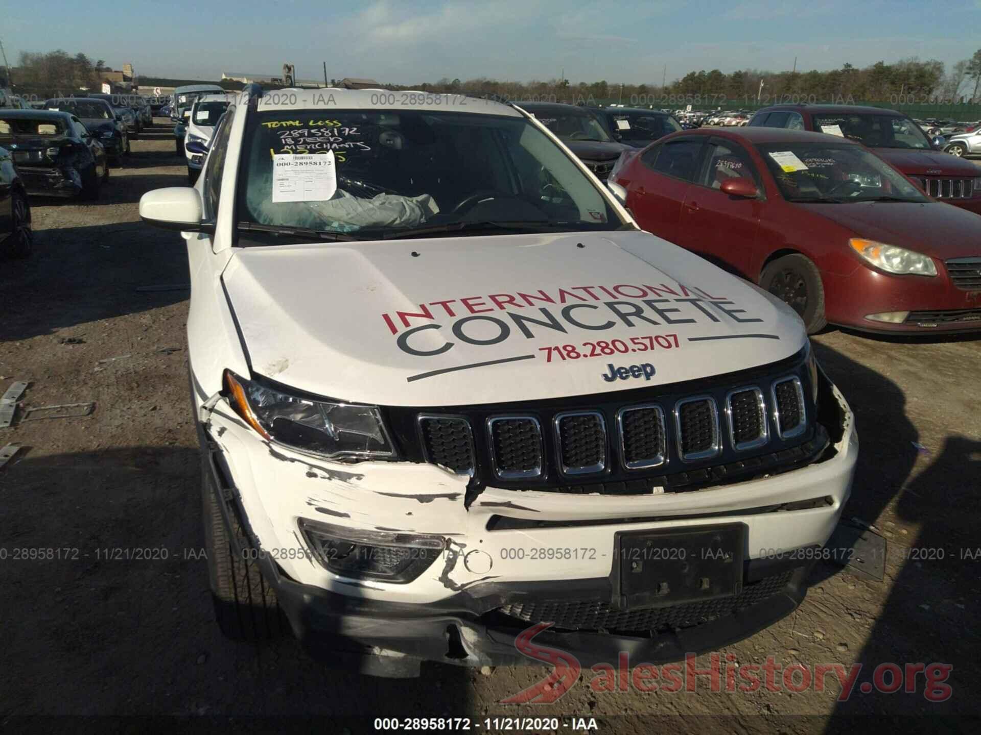 3C4NJDBB5JT403016 2018 JEEP COMPASS