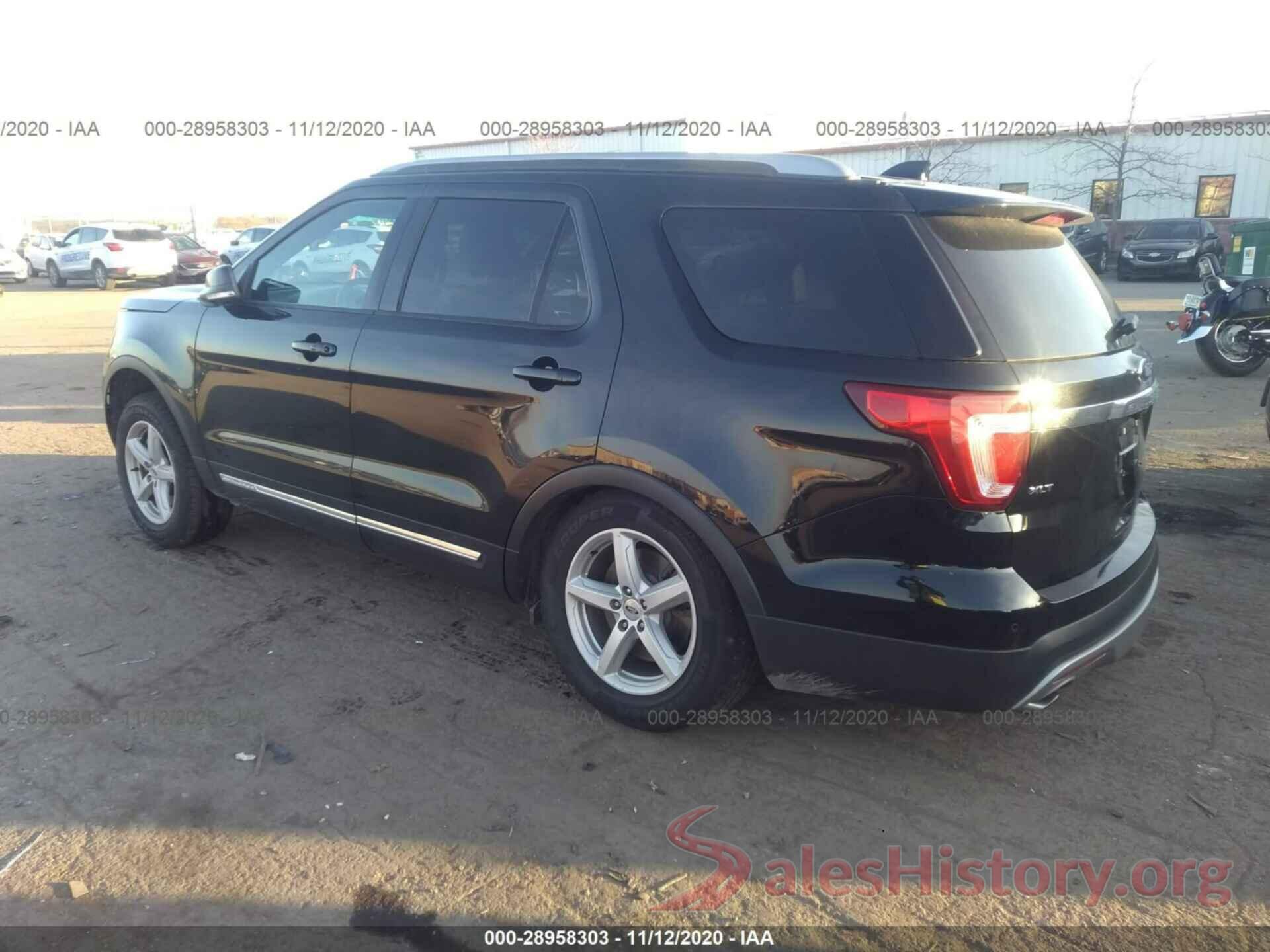 1FM5K8DH8GGA68459 2016 FORD EXPLORER