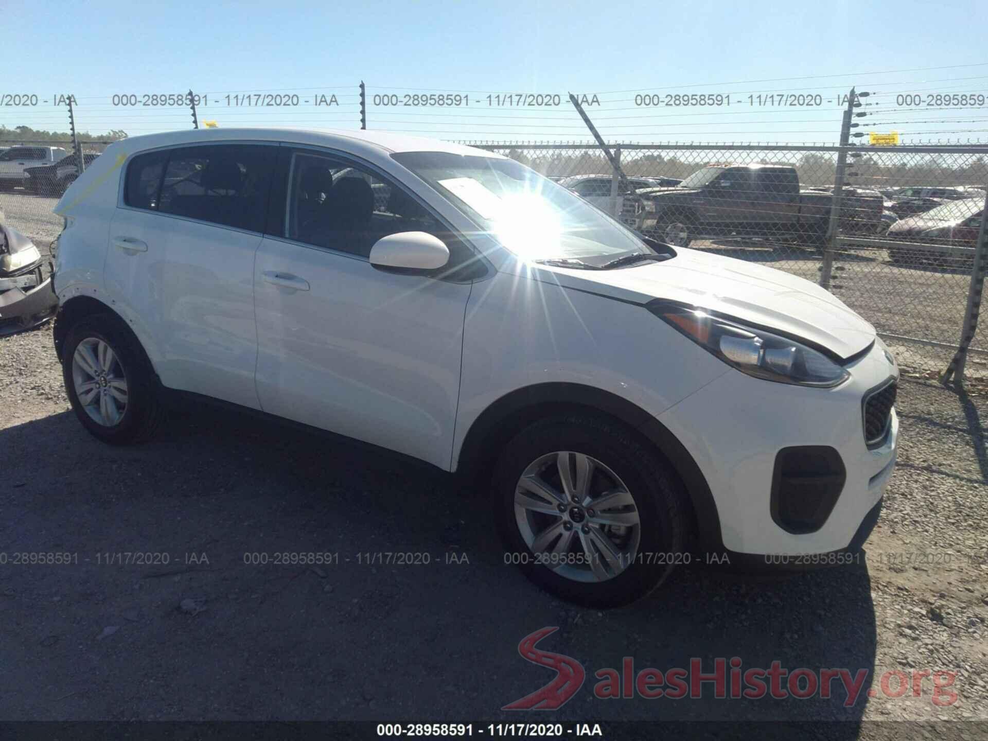 KNDPM3AC8K7555592 2019 KIA SPORTAGE