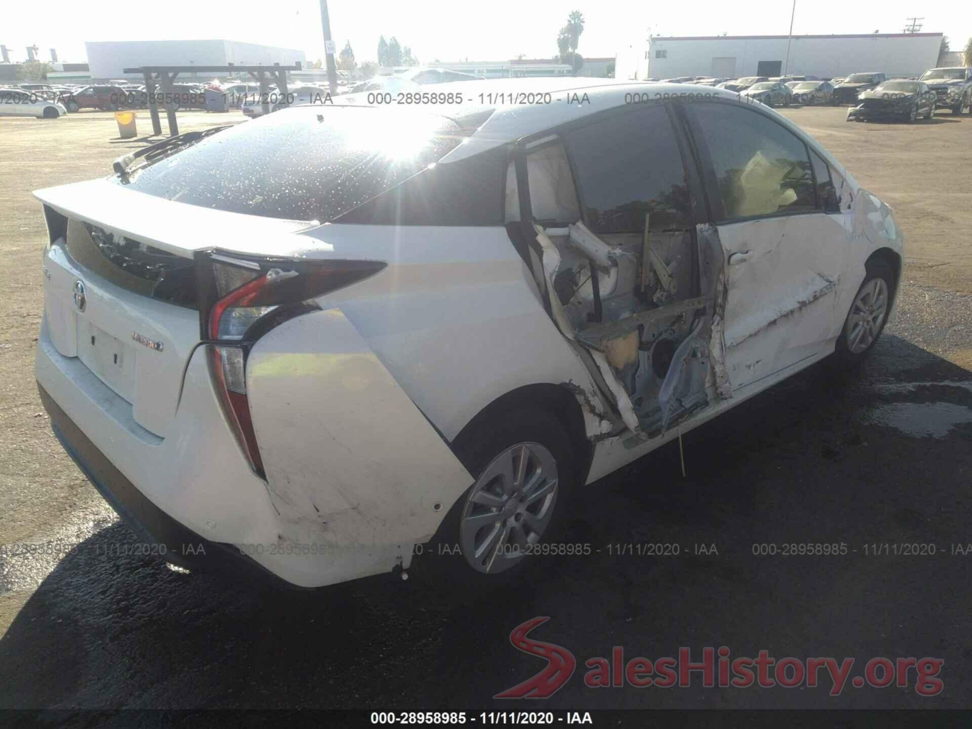 JTDKARFU1G3517904 2016 TOYOTA PRIUS