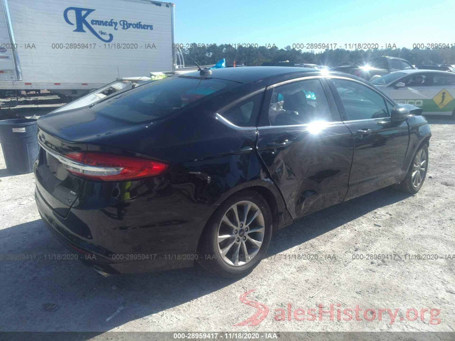 3FA6P0H78HR109167 2017 FORD FUSION