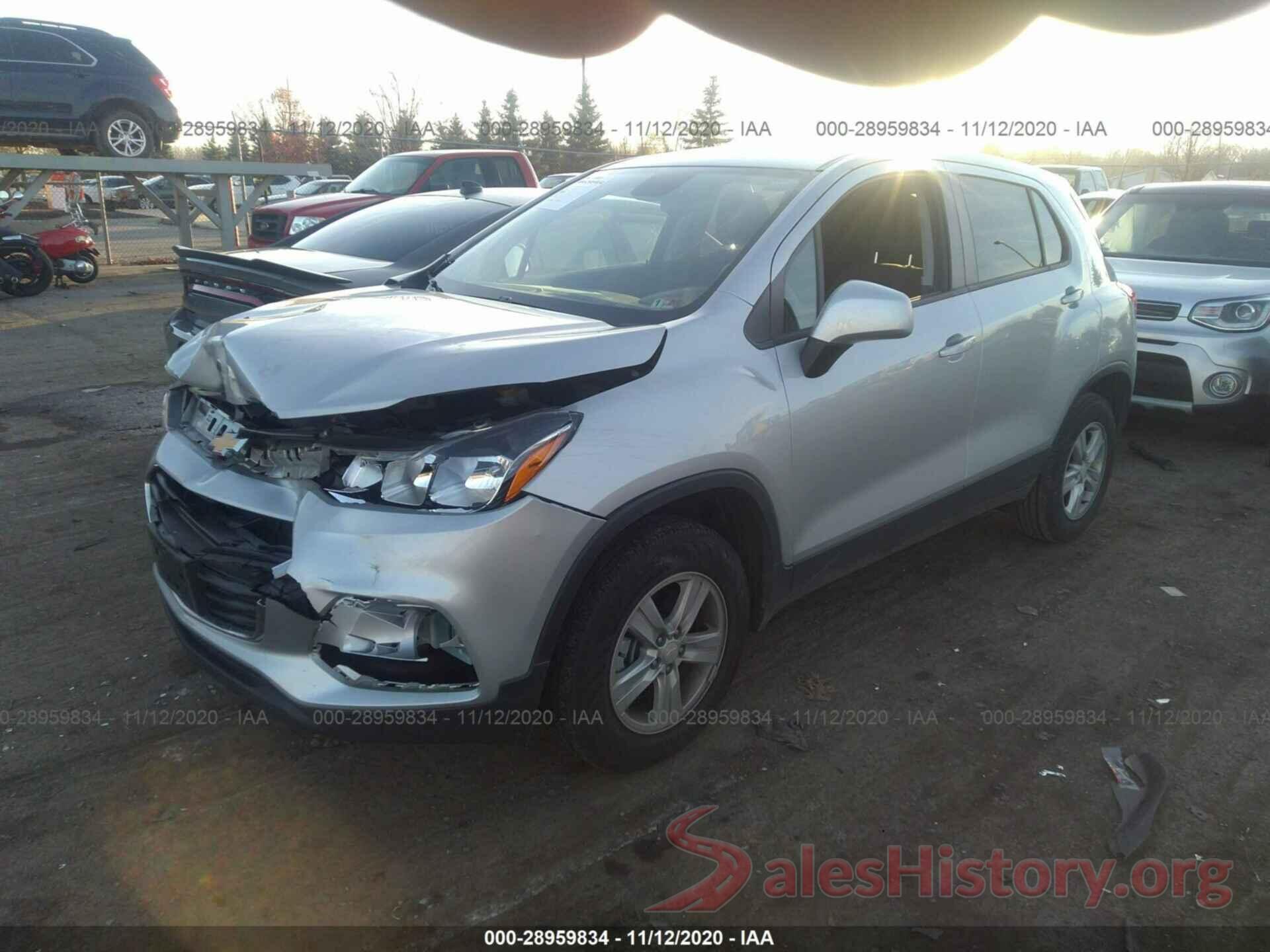 3GNCJNSB7KL252654 2019 CHEVROLET TRAX