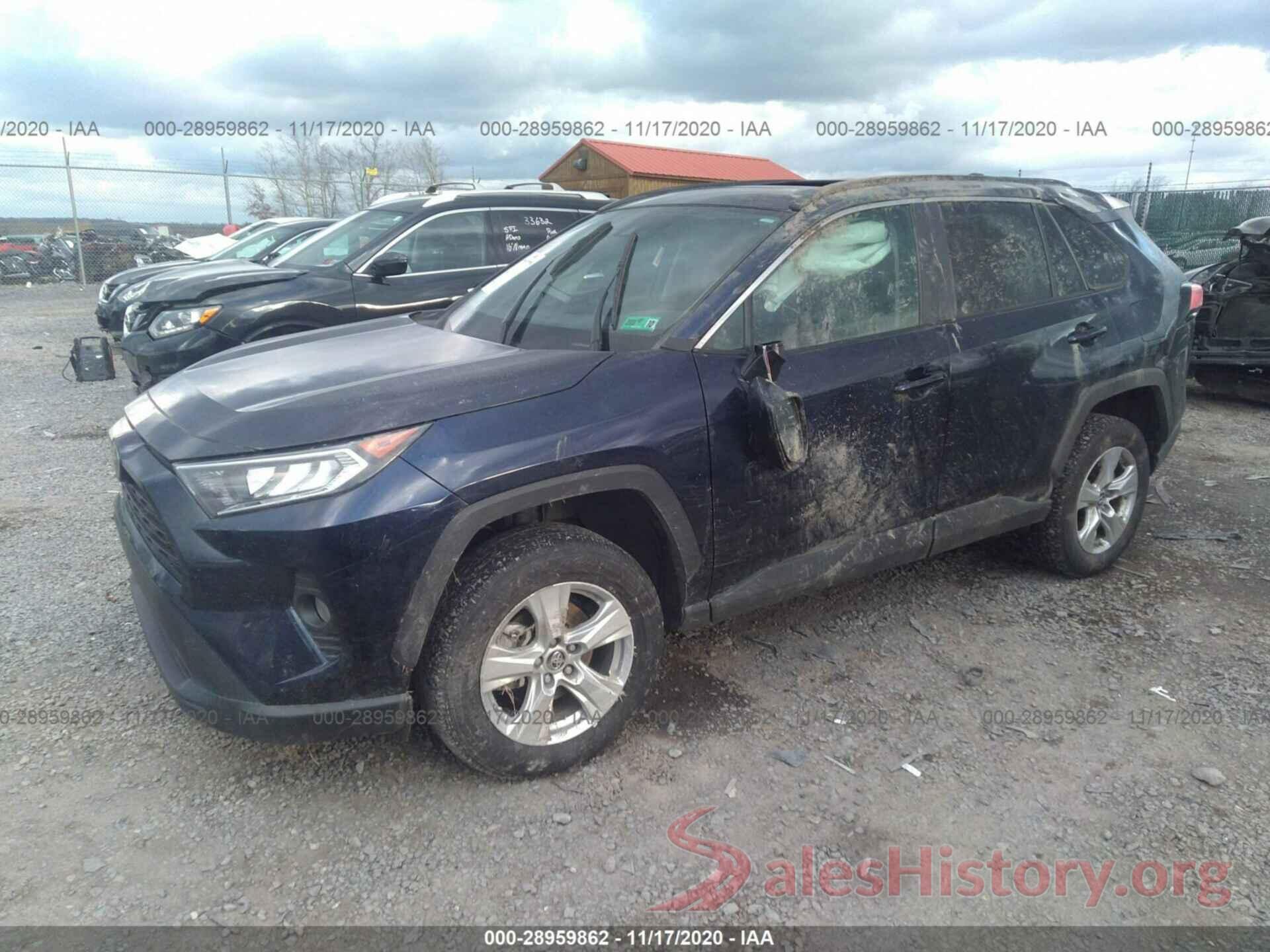 2T3P1RFV6KW080907 2019 TOYOTA RAV4