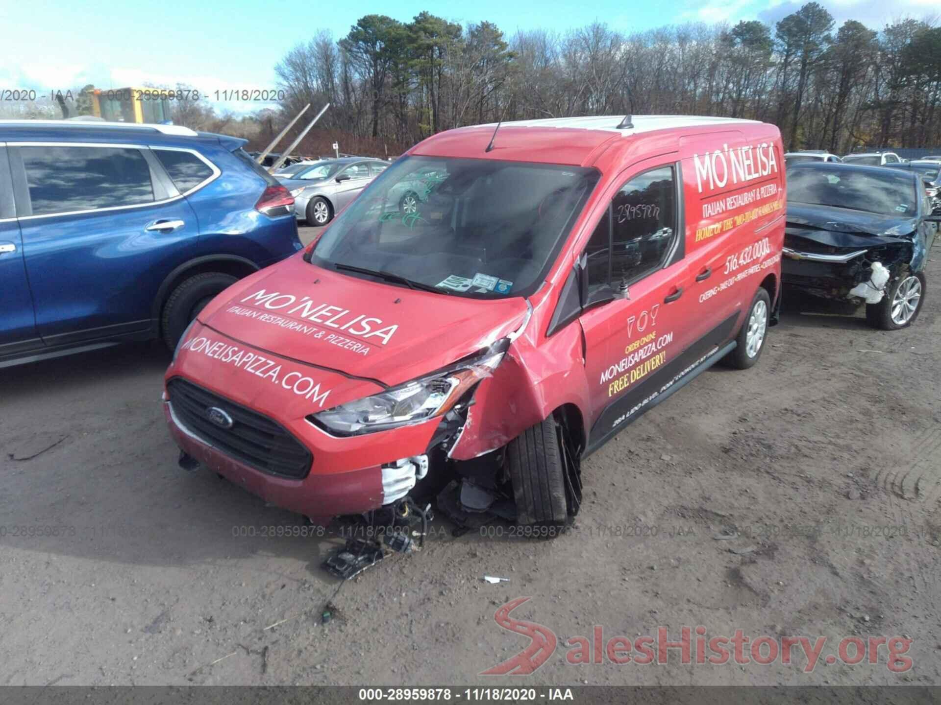 NM0LS7F23K1384021 2019 FORD TRANSIT CONNECT VAN