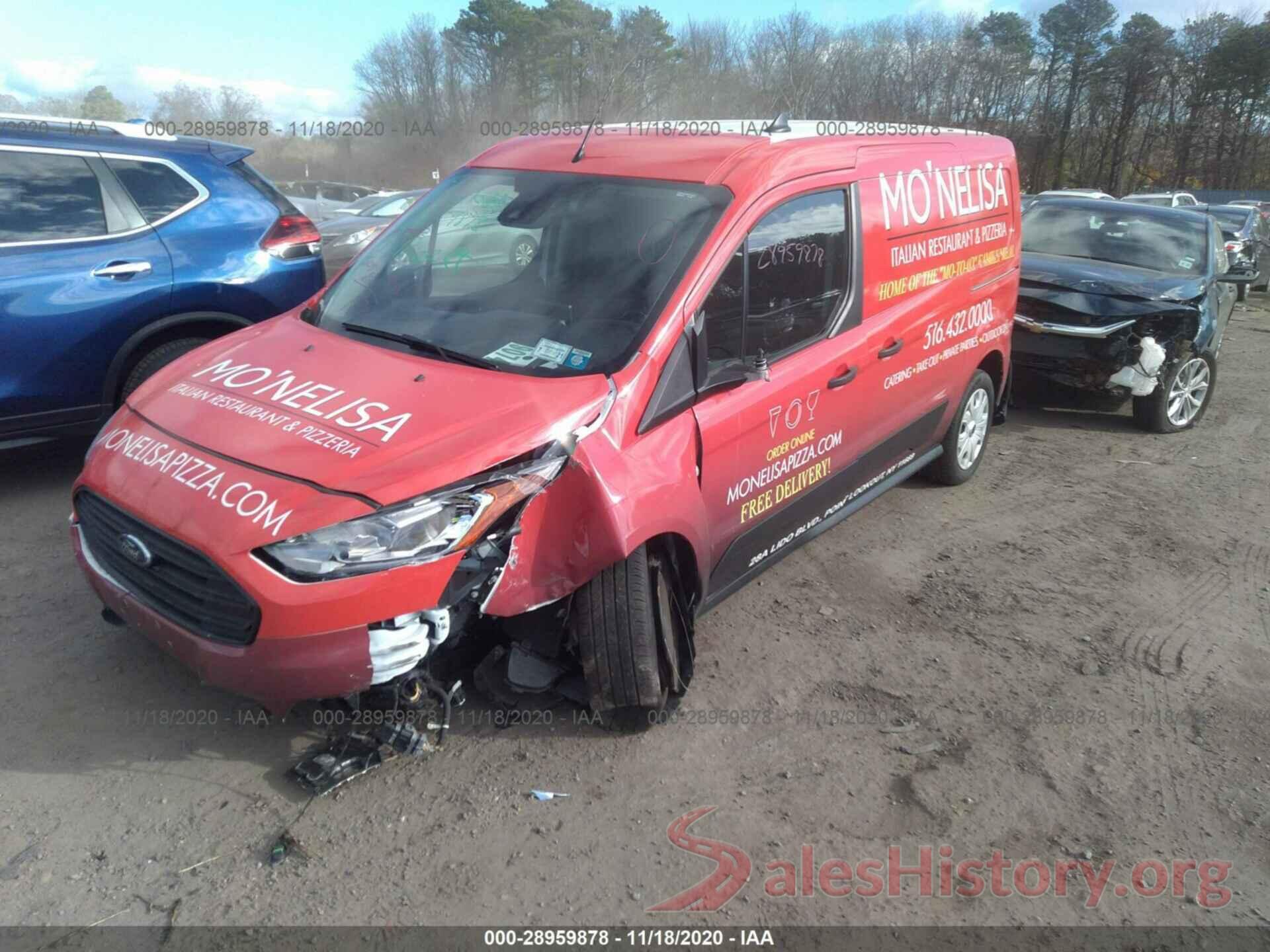 NM0LS7F23K1384021 2019 FORD TRANSIT CONNECT VAN