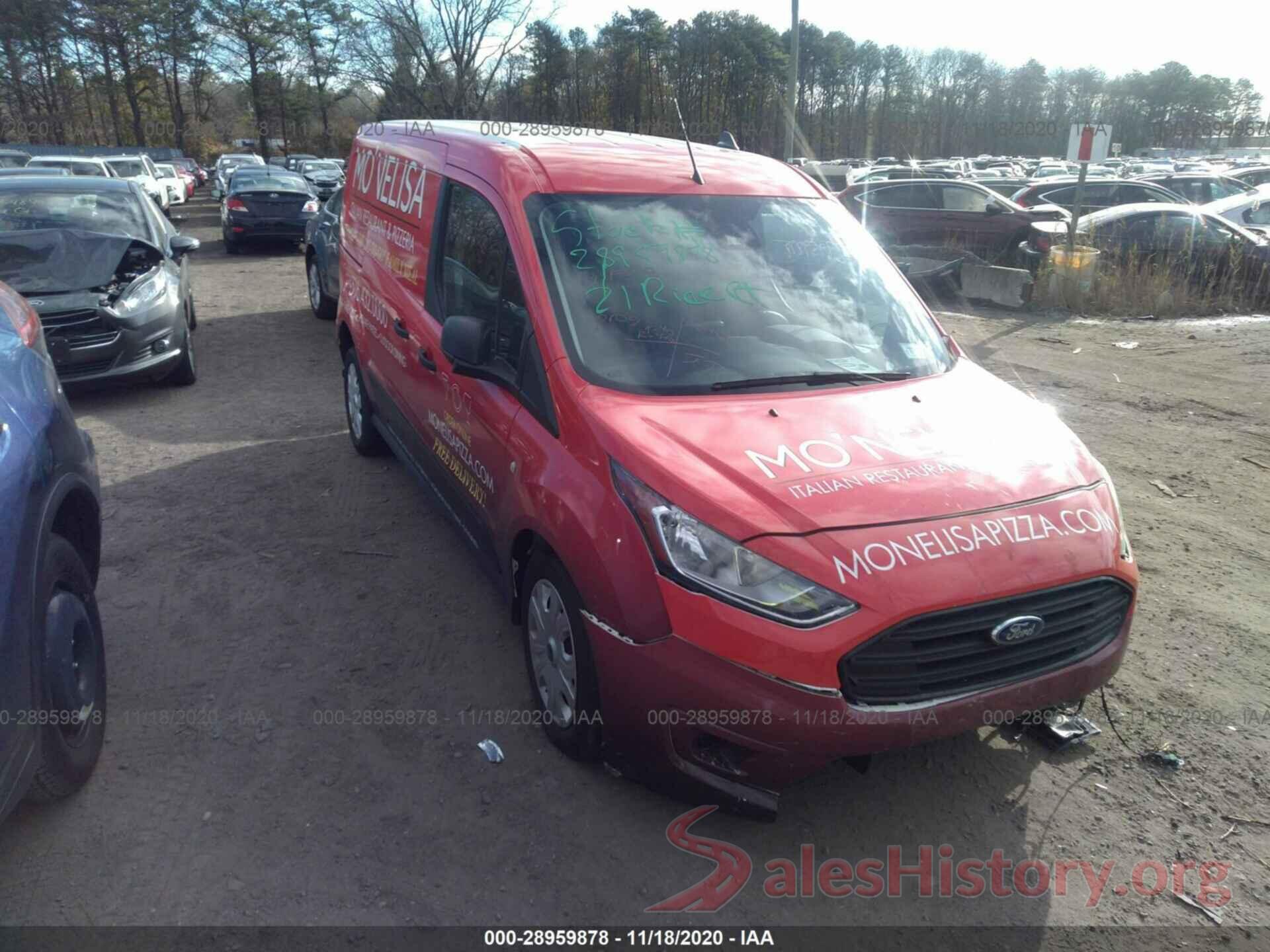 NM0LS7F23K1384021 2019 FORD TRANSIT CONNECT VAN