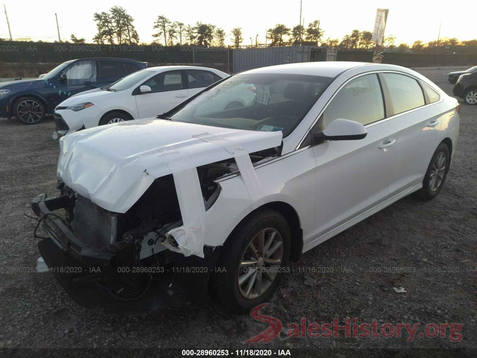 5NPE24AF8JH665243 2018 HYUNDAI SONATA