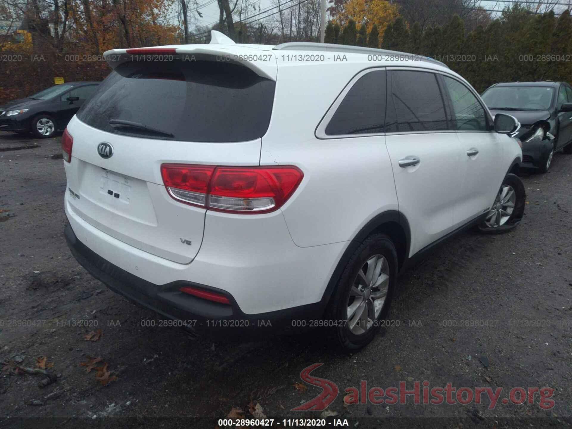 5XYPGDA56GG097463 2016 KIA SORENTO