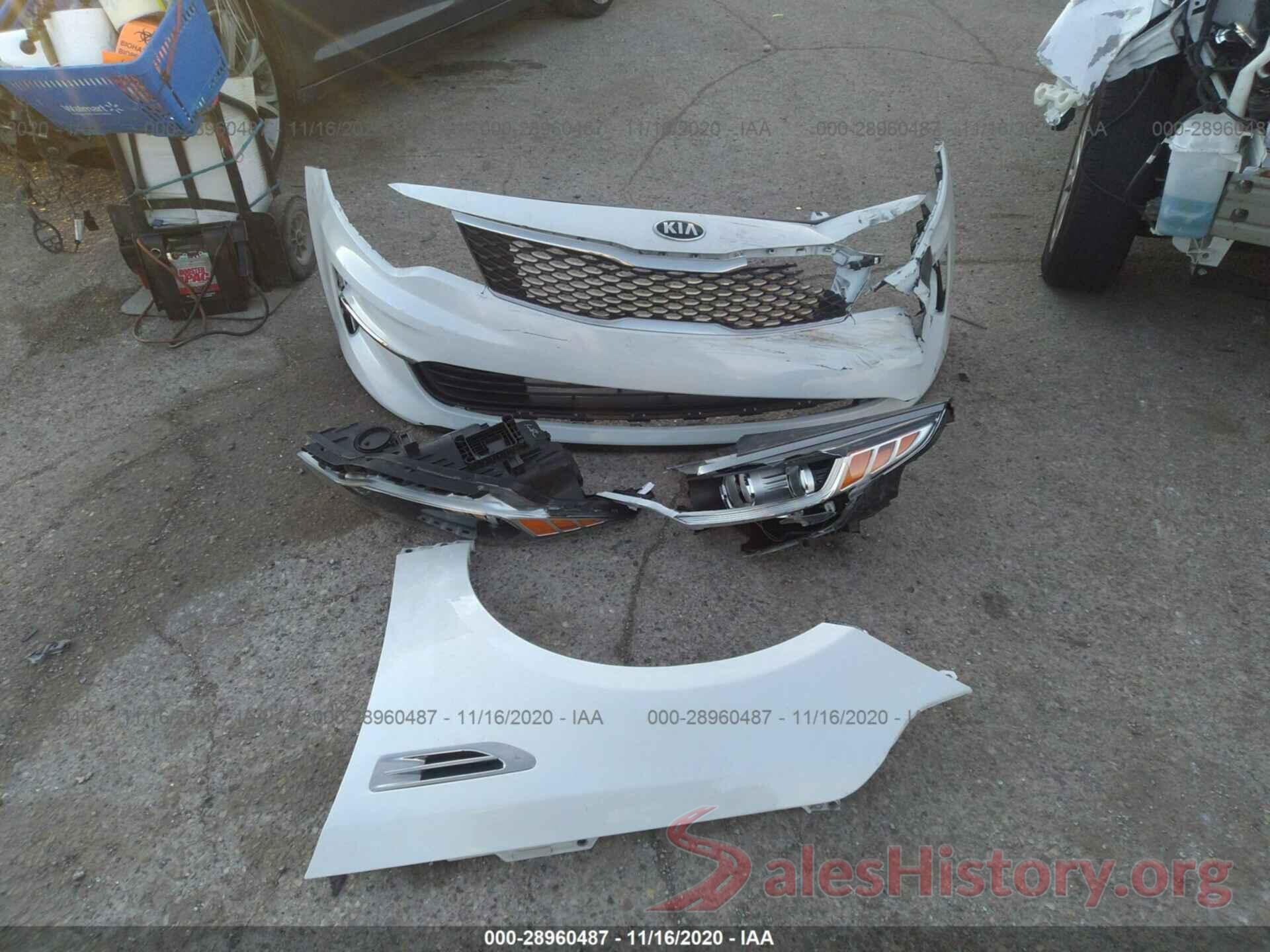 5XXGT4L3XGG067930 2016 KIA OPTIMA