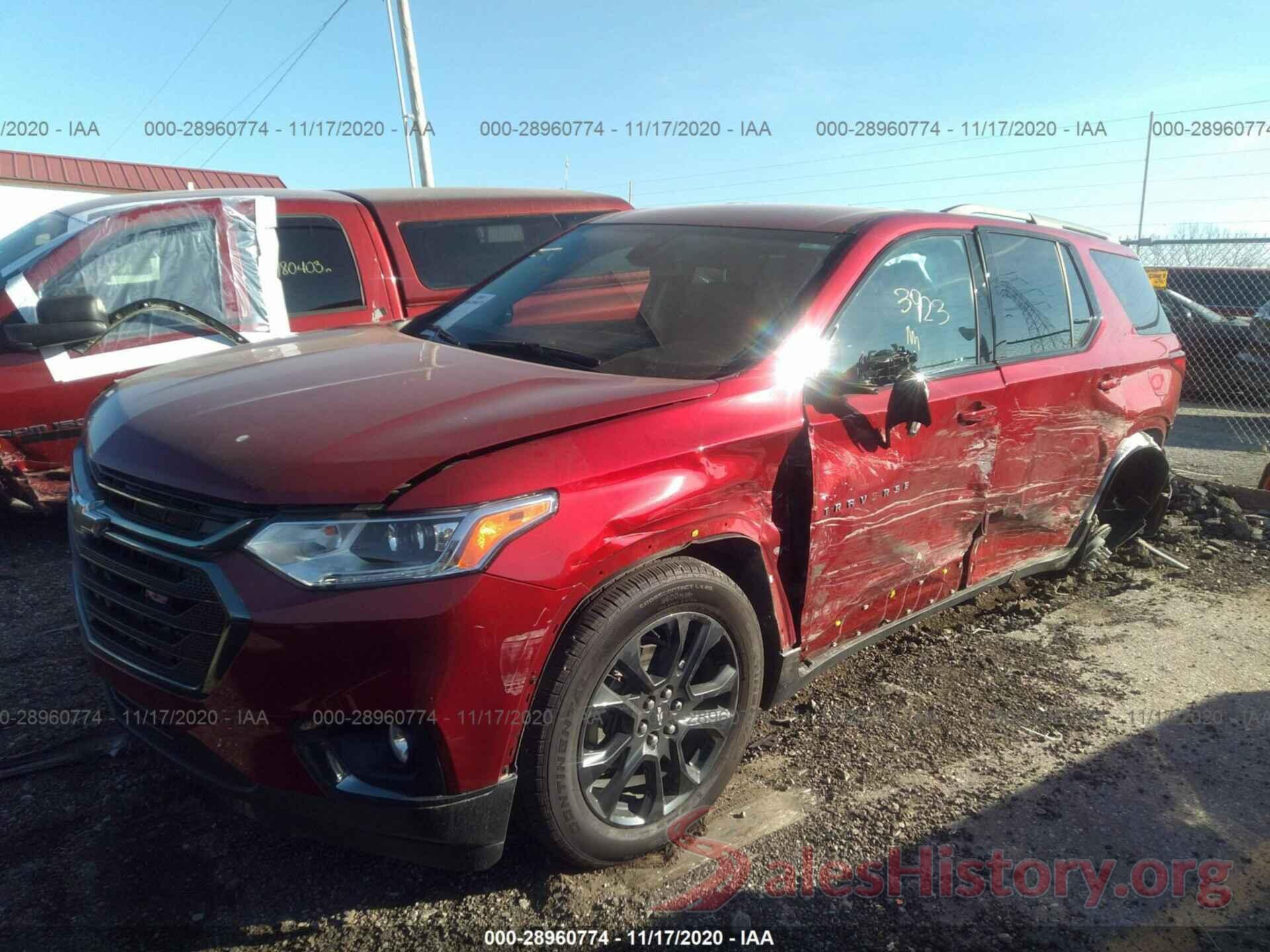 1GNERJKW9LJ261071 2020 CHEVROLET TRAVERSE