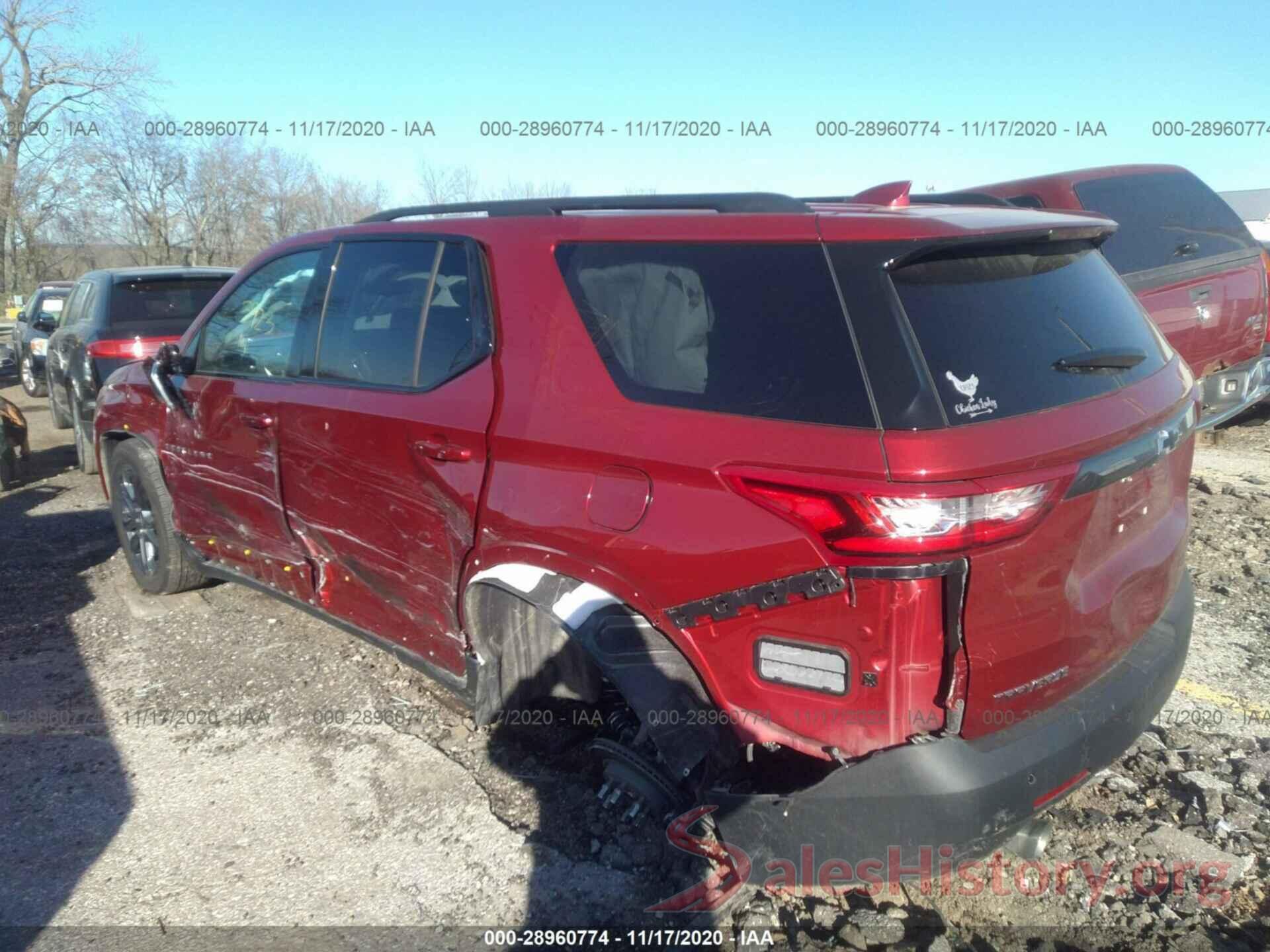 1GNERJKW9LJ261071 2020 CHEVROLET TRAVERSE