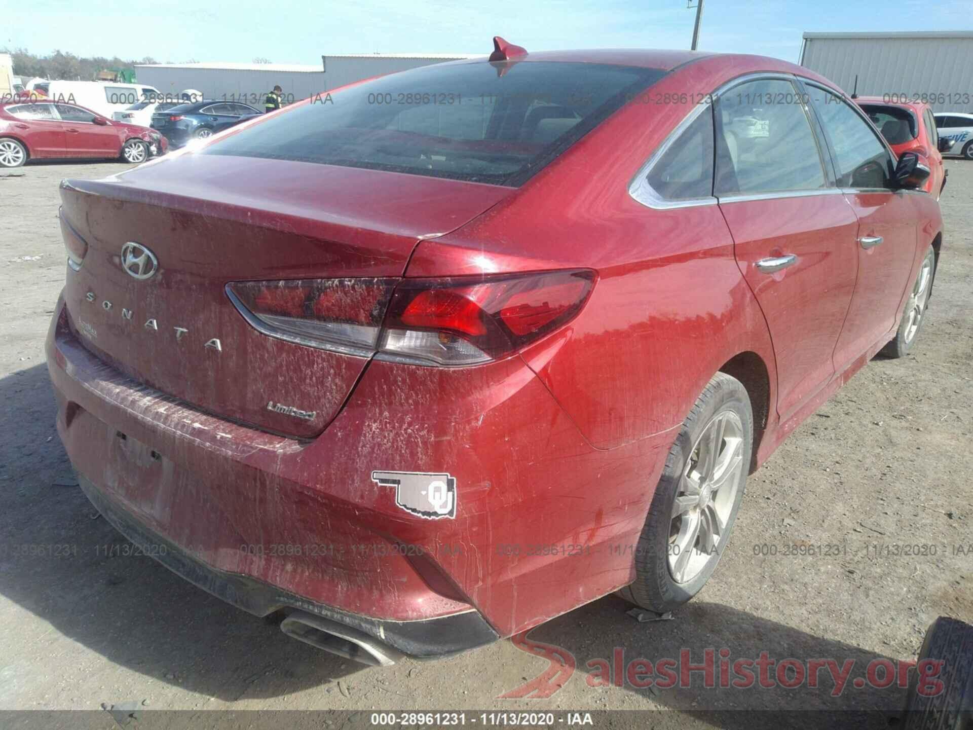 5NPE34AF8KH767575 2019 HYUNDAI SONATA