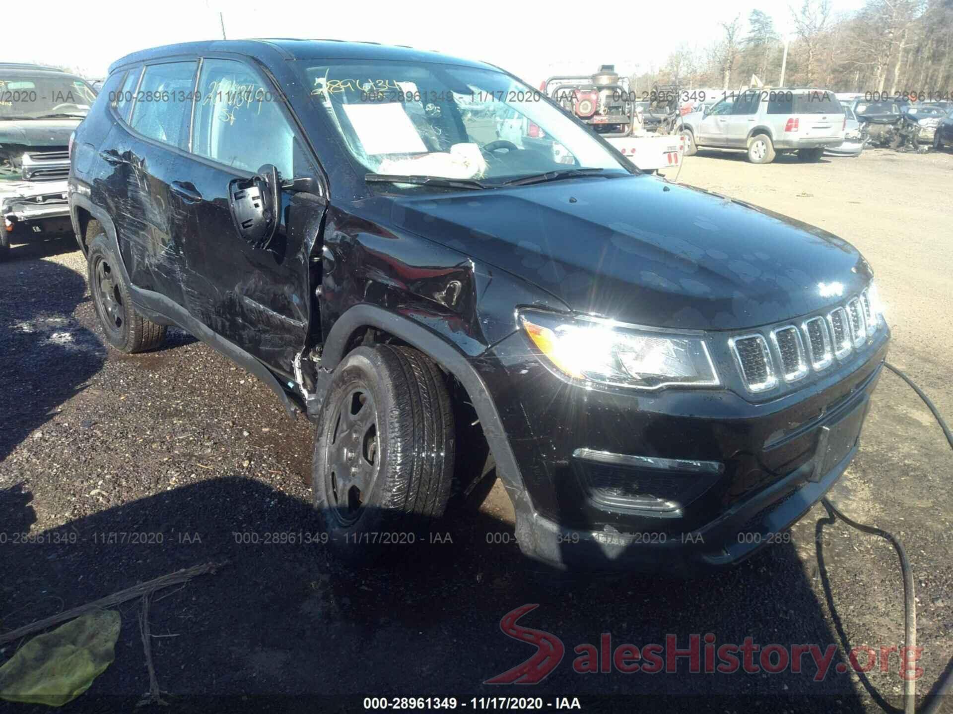 3C4NJDABXKT599988 2019 JEEP COMPASS