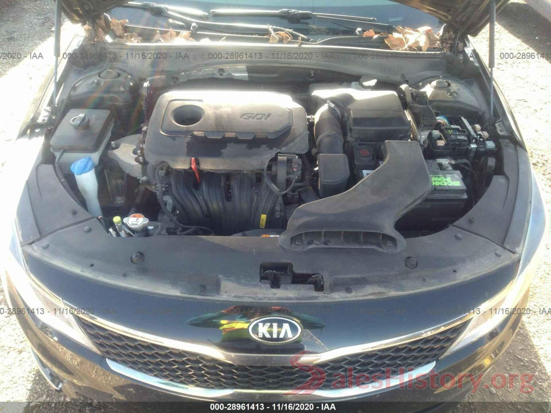 5XXGT4L3XGG021644 2016 KIA OPTIMA