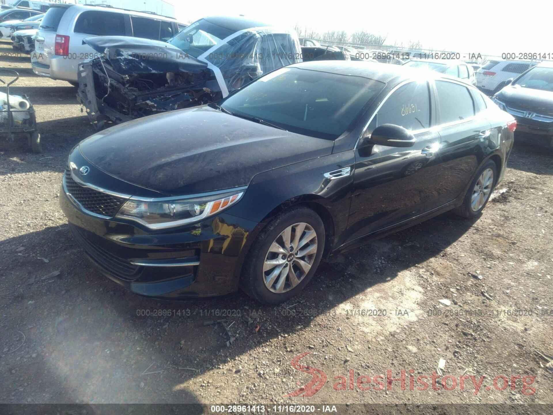 5XXGT4L3XGG021644 2016 KIA OPTIMA