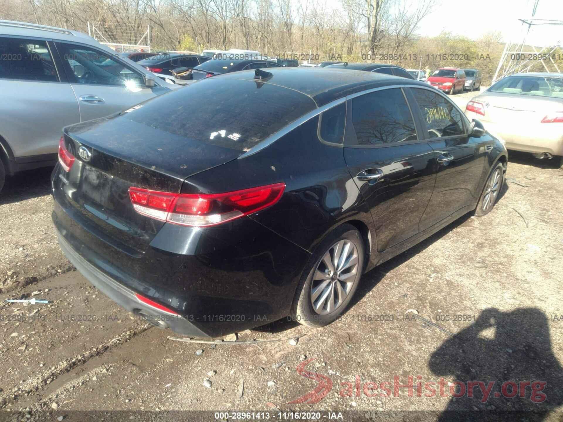 5XXGT4L3XGG021644 2016 KIA OPTIMA