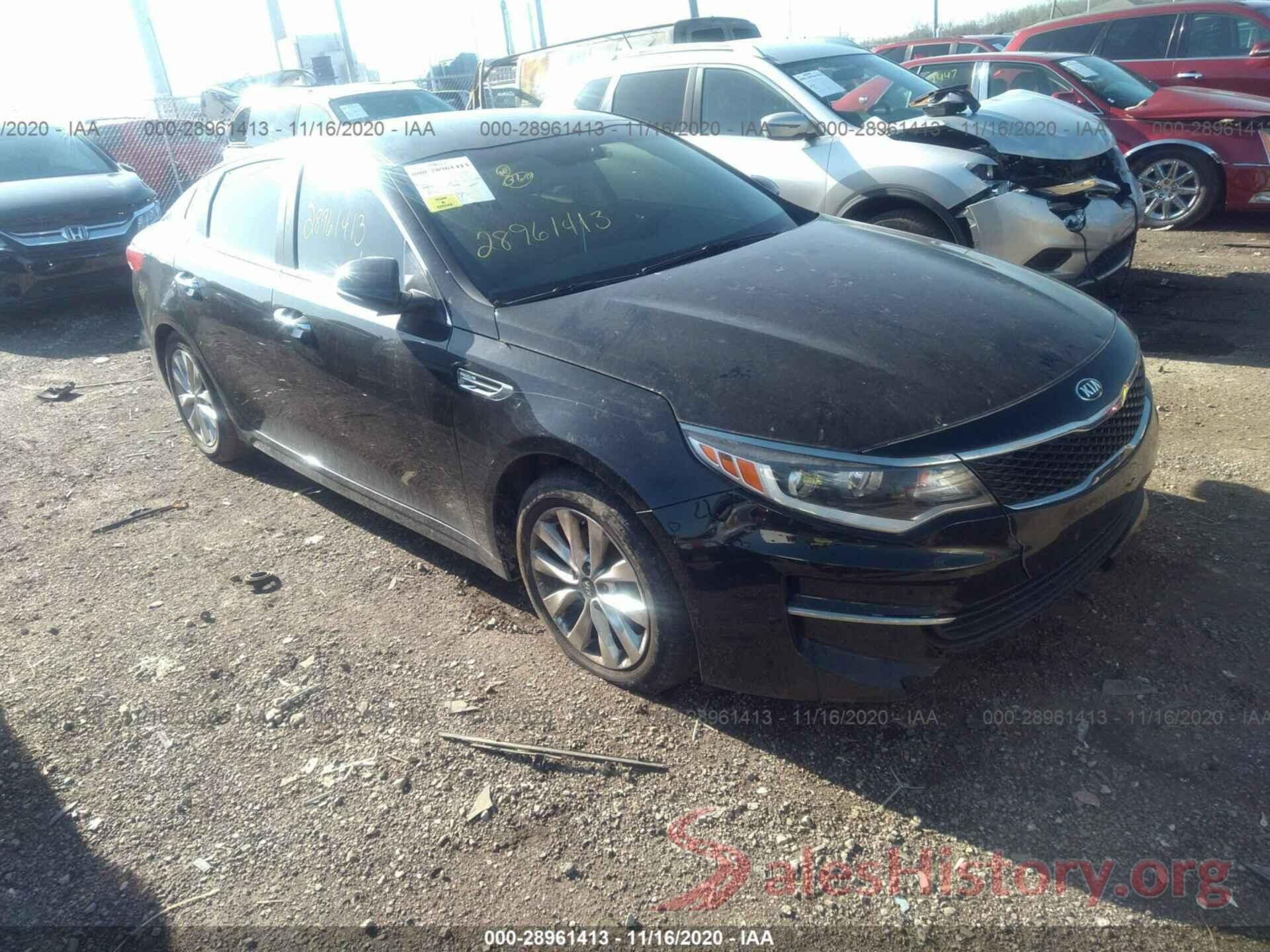 5XXGT4L3XGG021644 2016 KIA OPTIMA