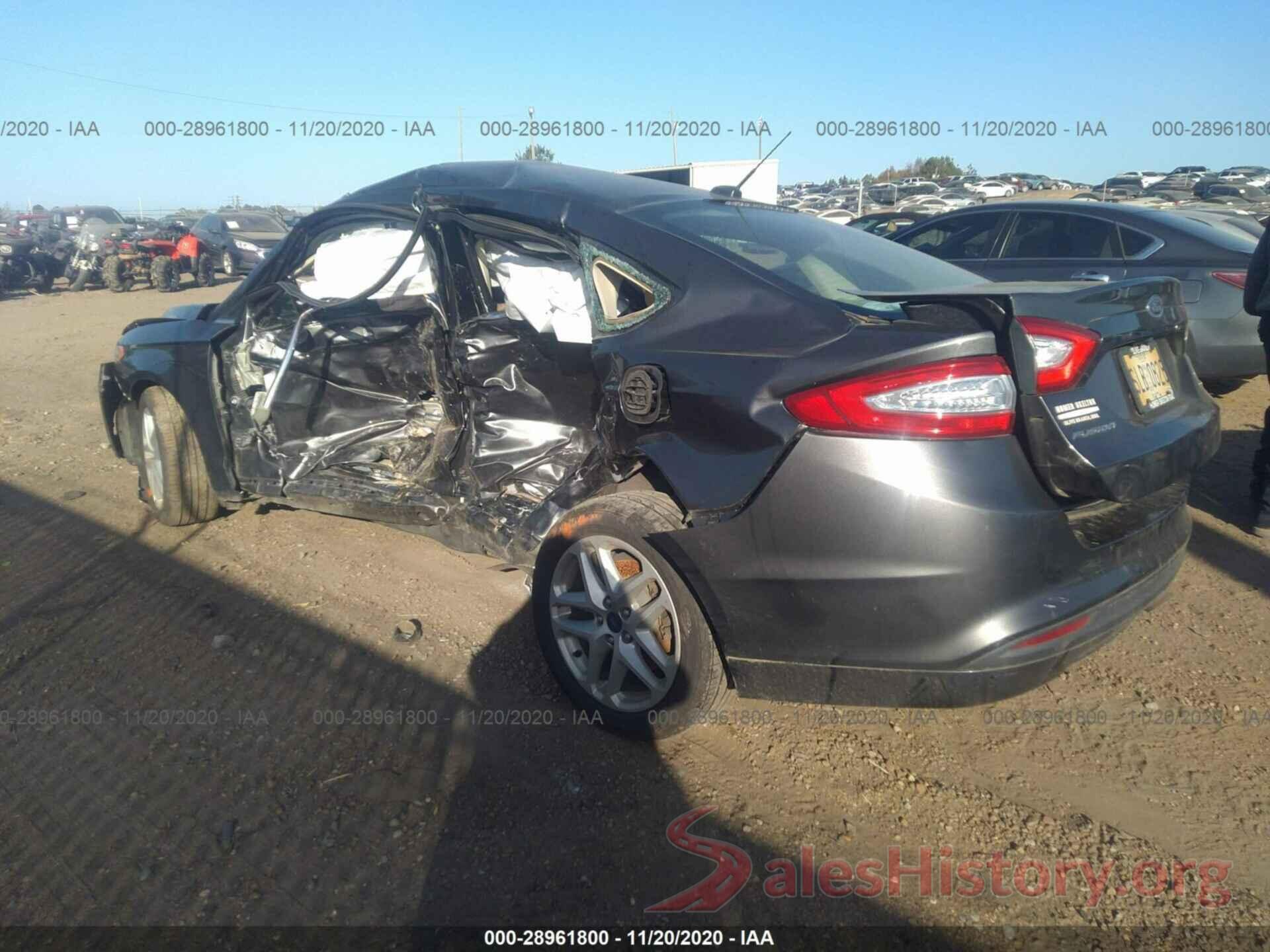 3FA6P0H77GR364312 2016 FORD FUSION