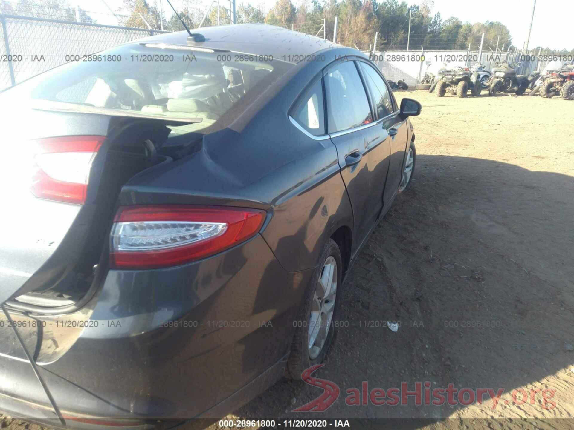 3FA6P0H77GR364312 2016 FORD FUSION