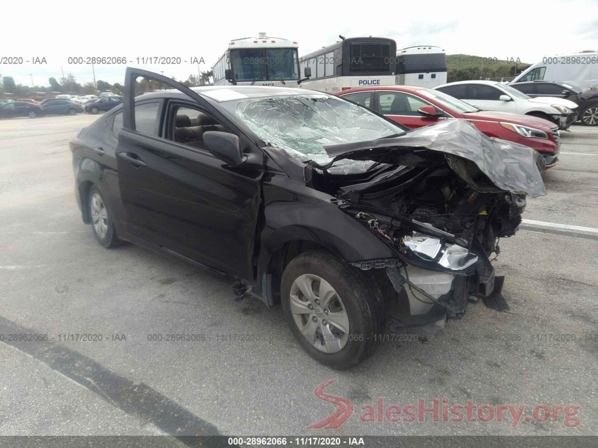 KMHDH4AE4GU529980 2016 HYUNDAI ELANTRA