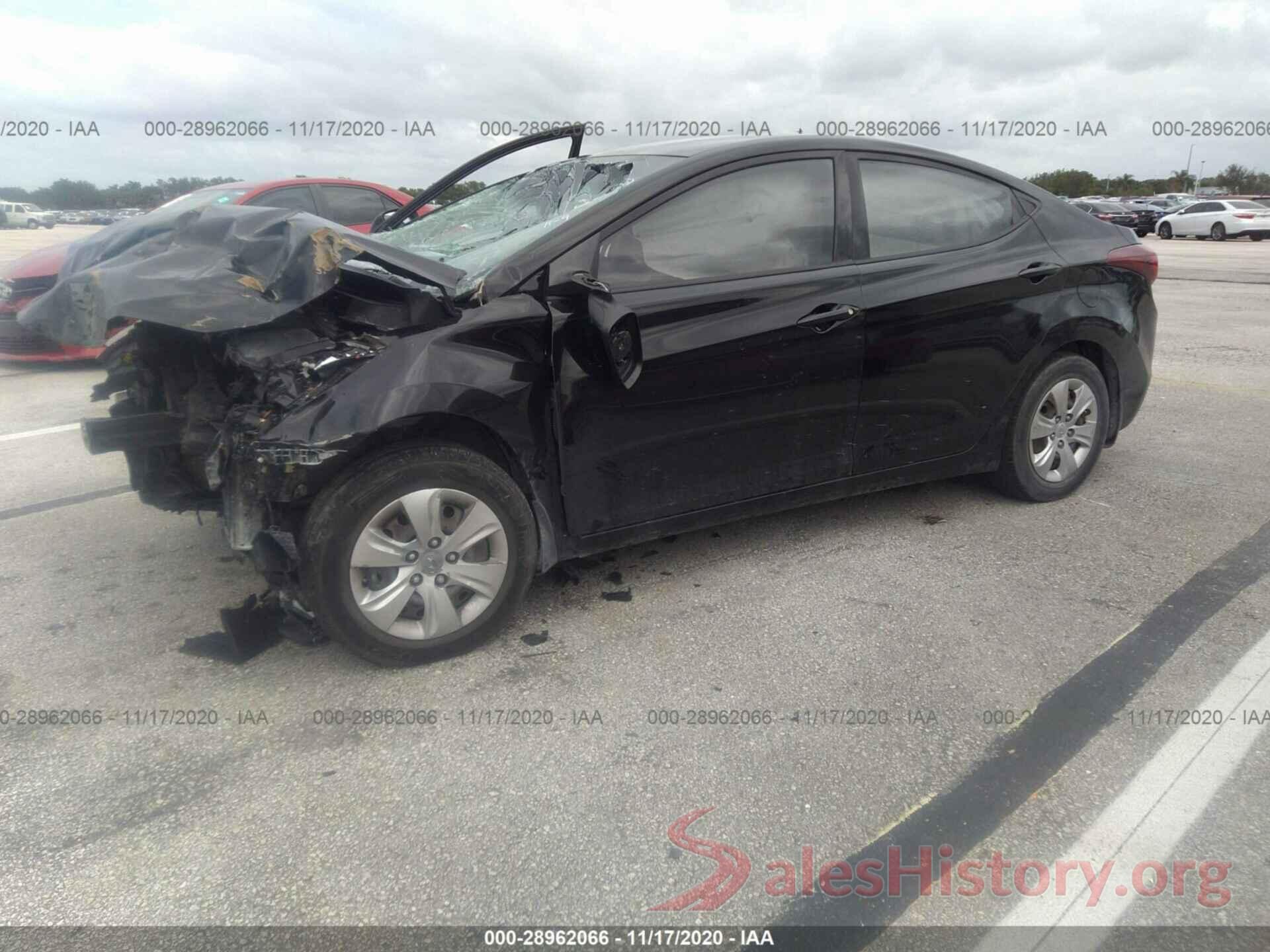 KMHDH4AE4GU529980 2016 HYUNDAI ELANTRA