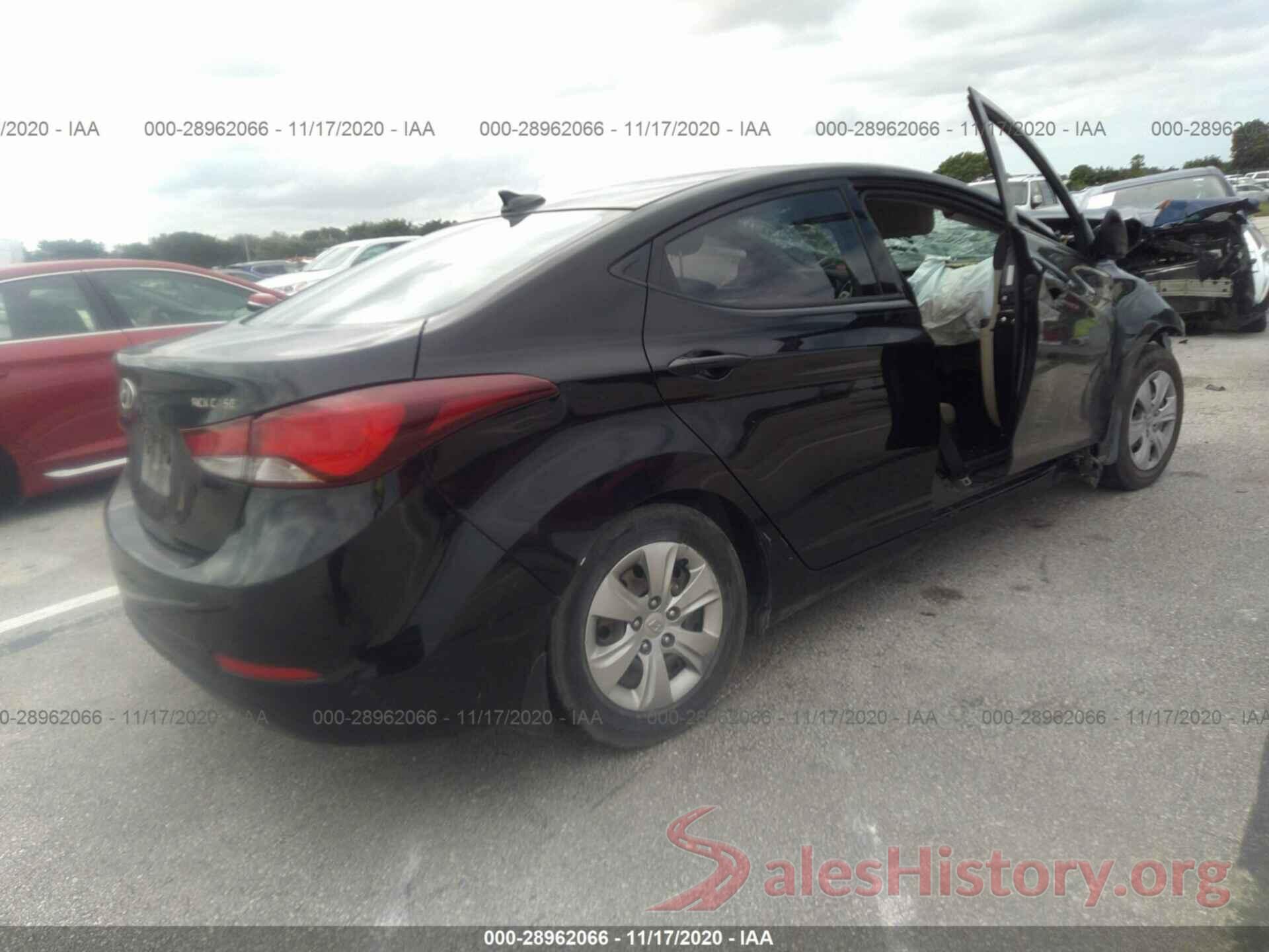 KMHDH4AE4GU529980 2016 HYUNDAI ELANTRA