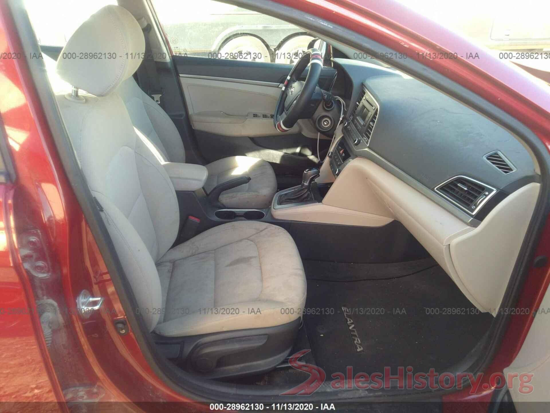 KMHD74LF2HU409332 2017 HYUNDAI ELANTRA