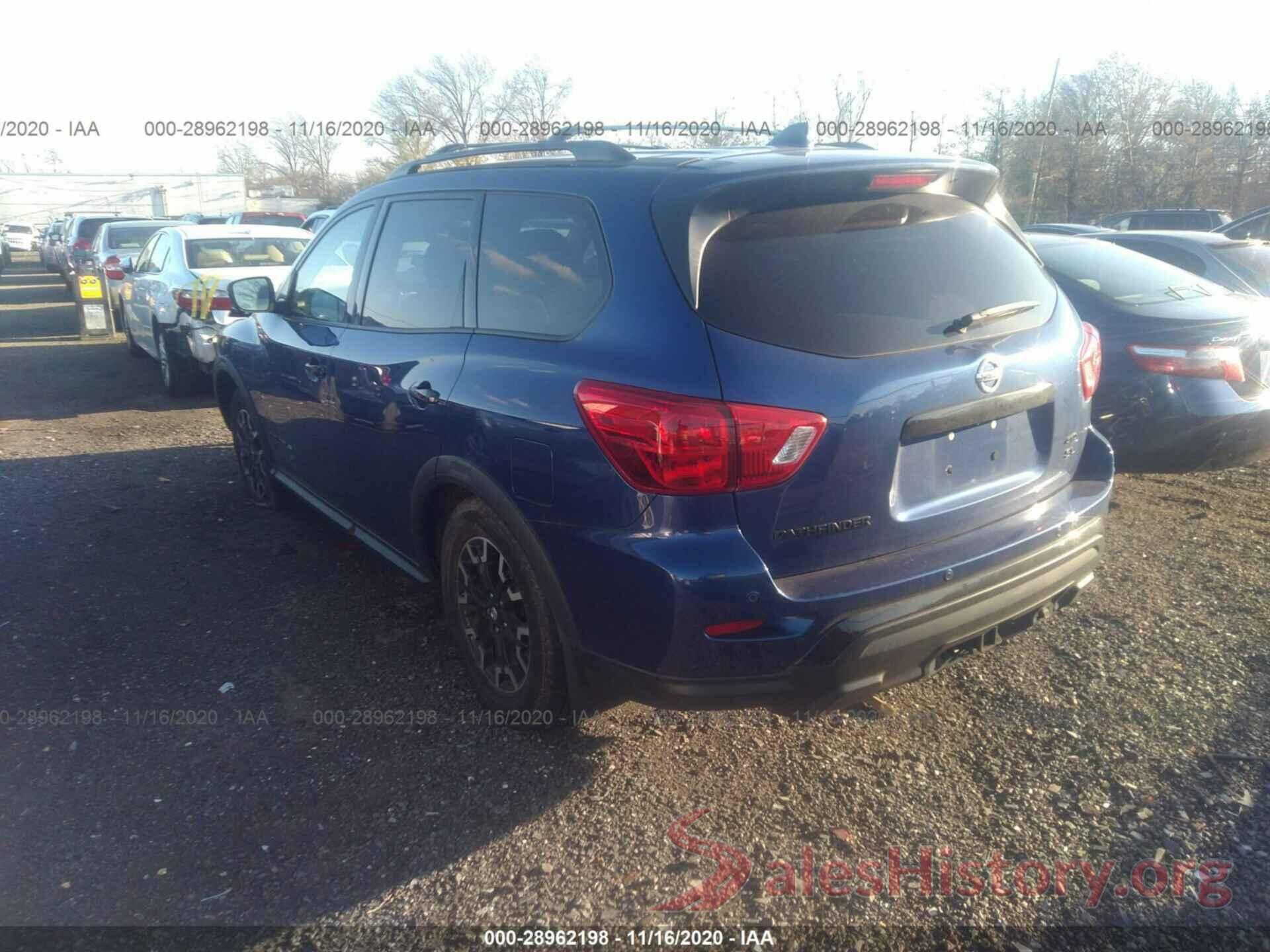 5N1DR2MM6KC622535 2019 NISSAN PATHFINDER