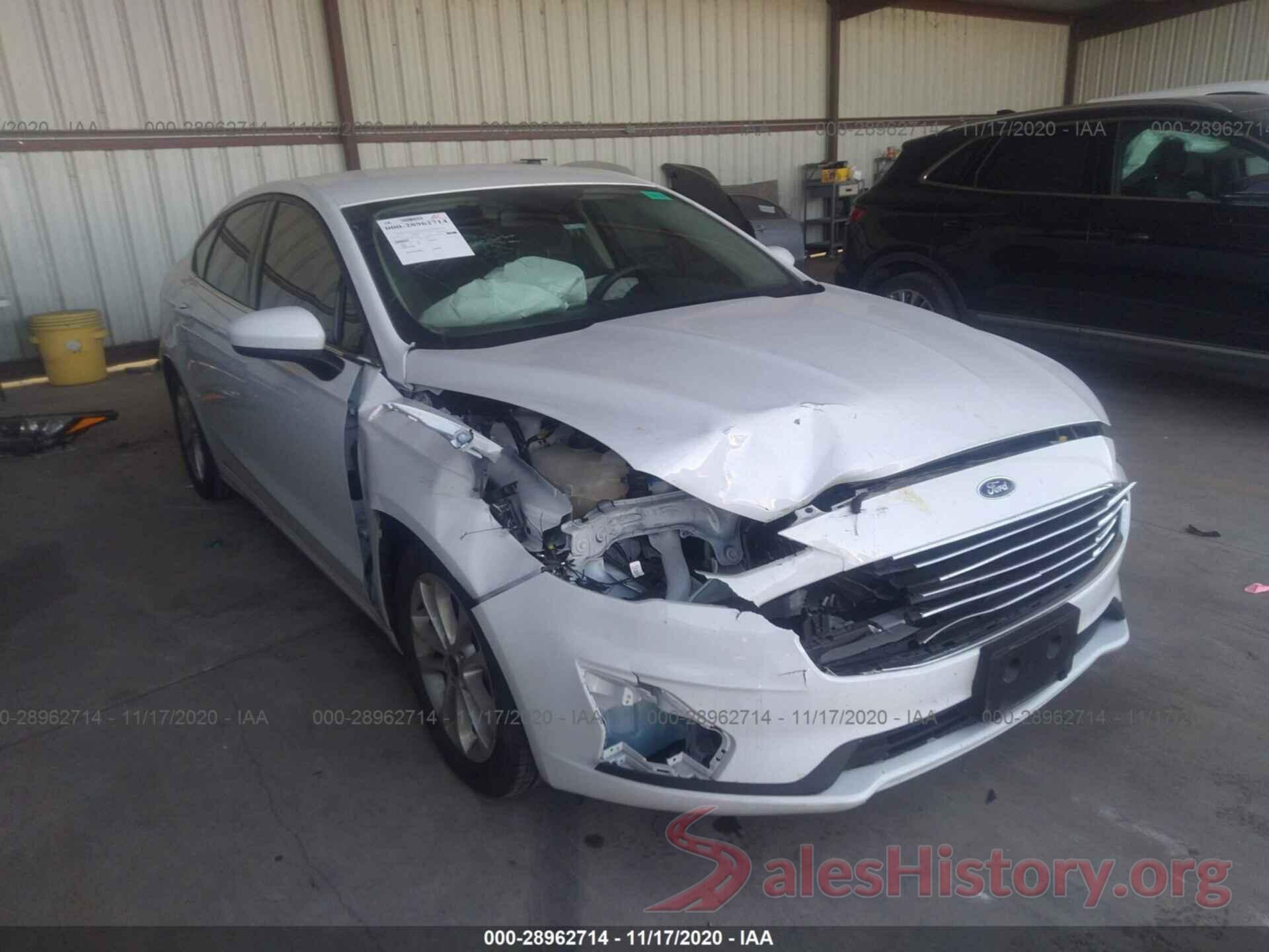 3FA6P0HDXKR148243 2019 FORD FUSION