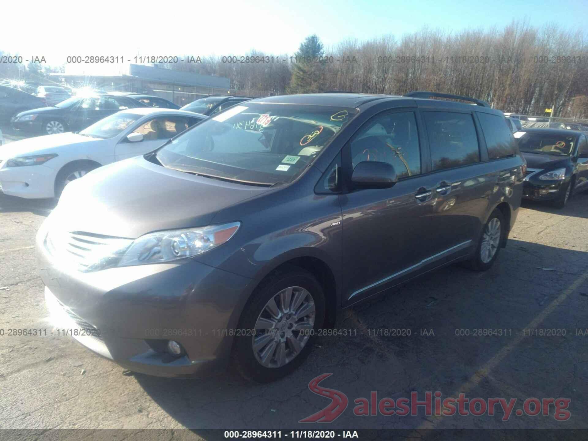 5TDDK3DC4GS138391 2016 TOYOTA SIENNA