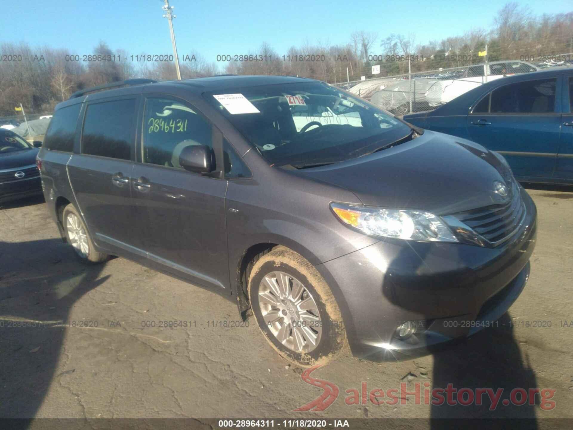 5TDDK3DC4GS138391 2016 TOYOTA SIENNA