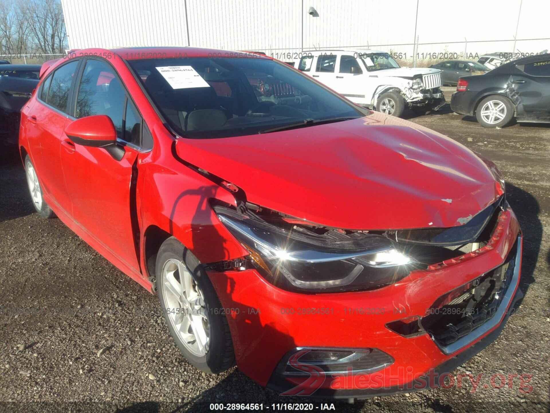 3G1BE6SM8HS596386 2017 CHEVROLET CRUZE