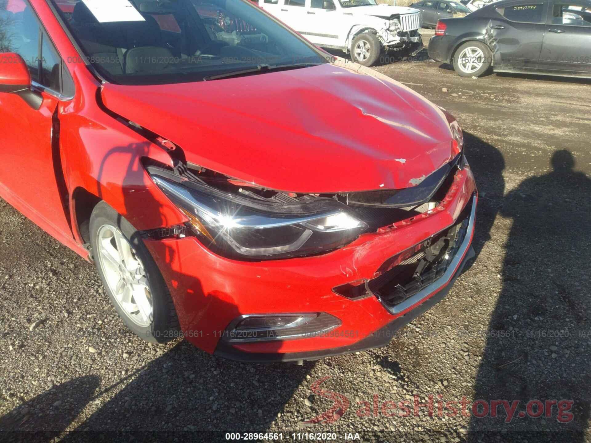 3G1BE6SM8HS596386 2017 CHEVROLET CRUZE