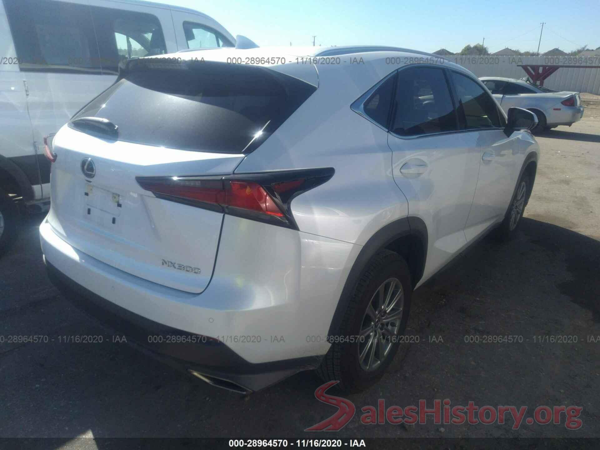 JTJDARBZ4L5008203 2020 LEXUS NX