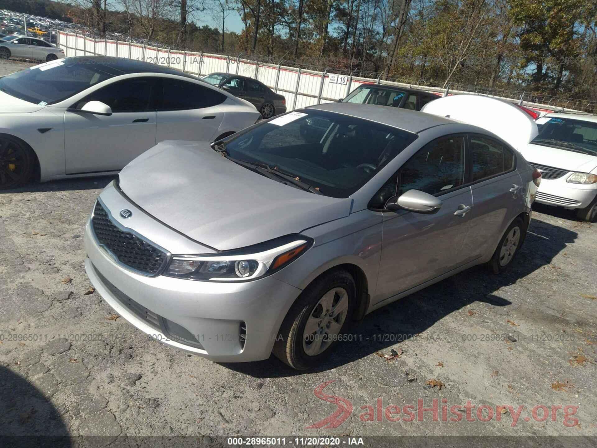 3KPFK4A78HE009779 2017 KIA FORTE