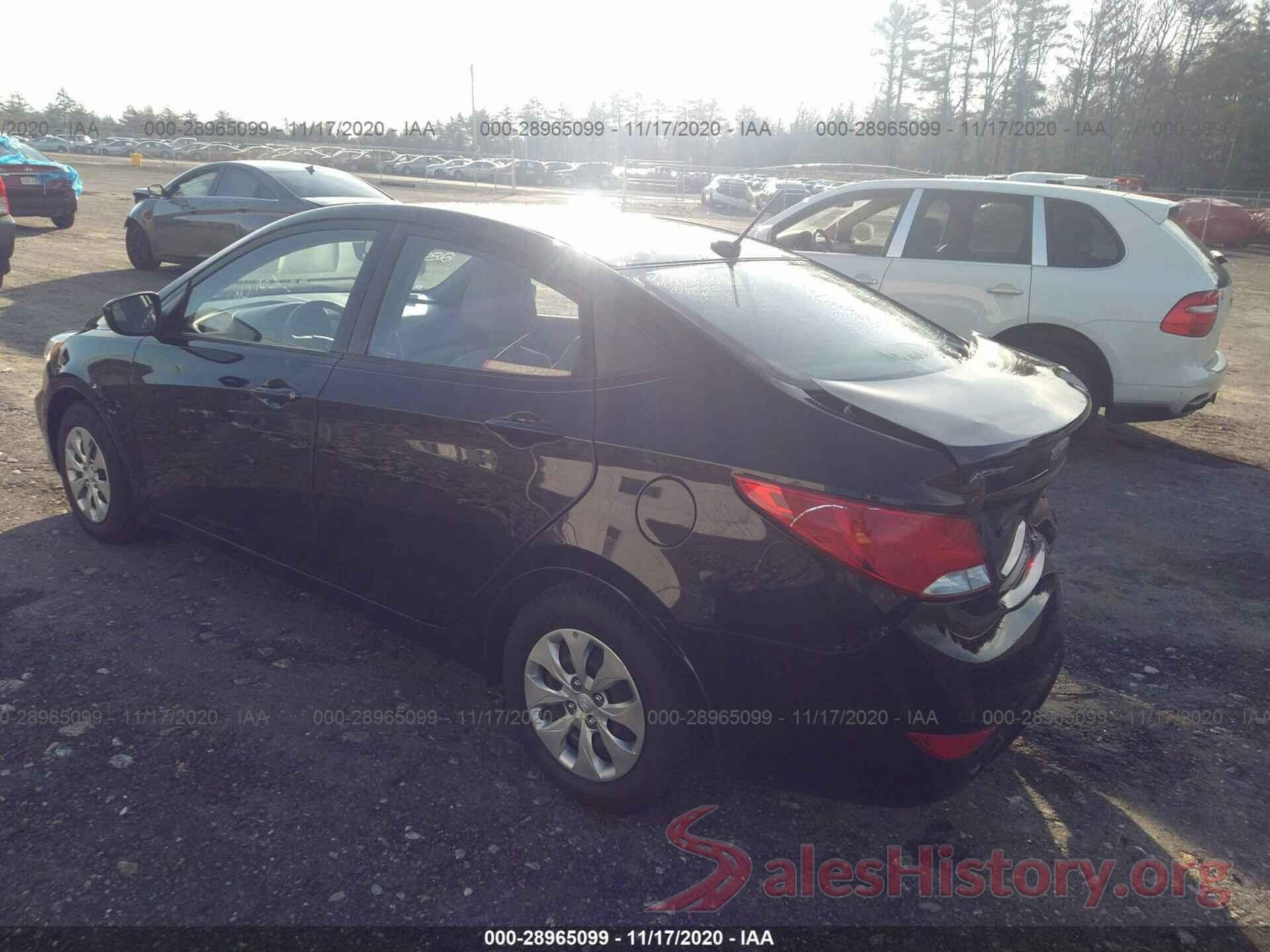 KMHCT4AEXGU021555 2016 HYUNDAI ACCENT