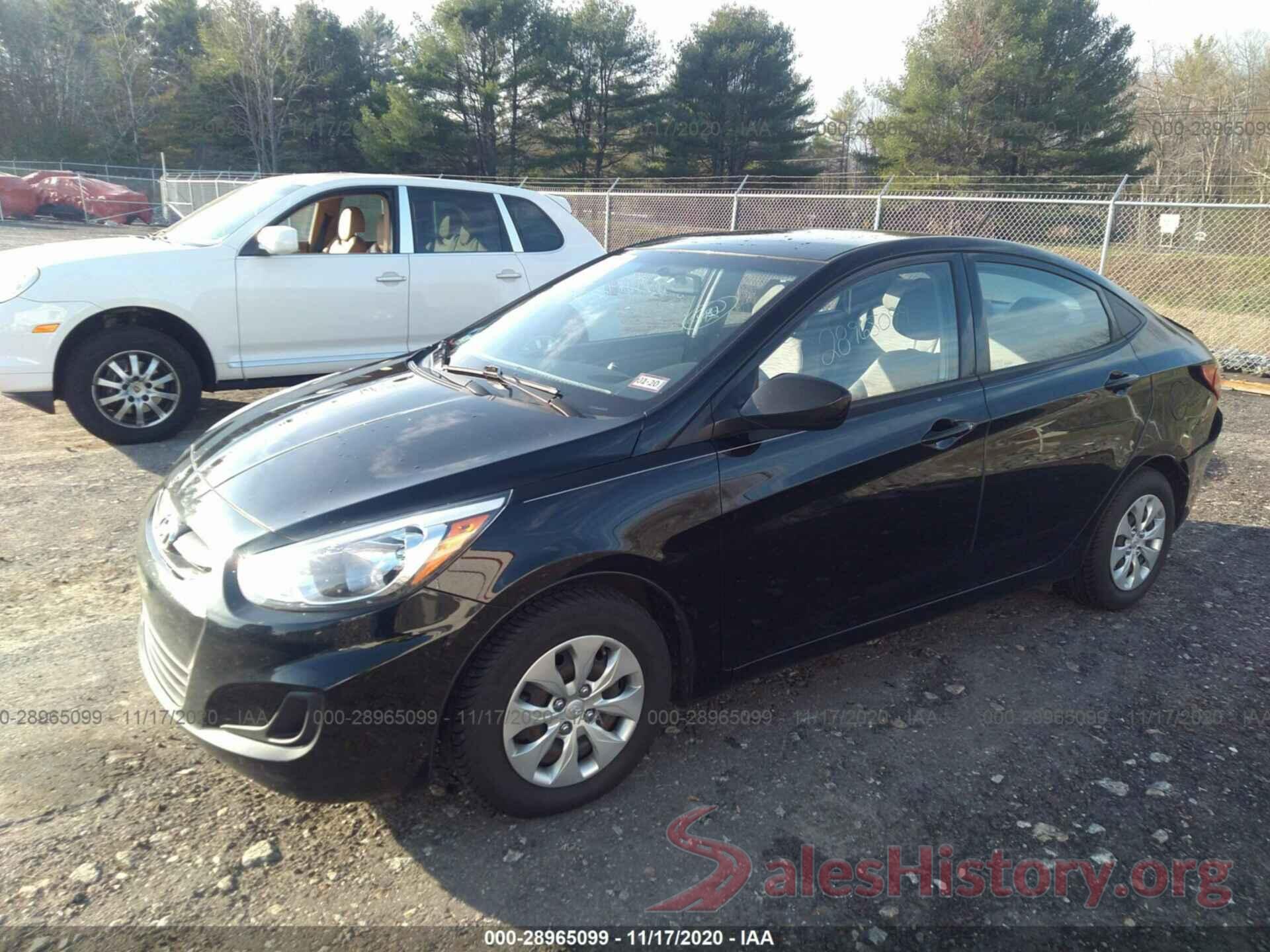 KMHCT4AEXGU021555 2016 HYUNDAI ACCENT