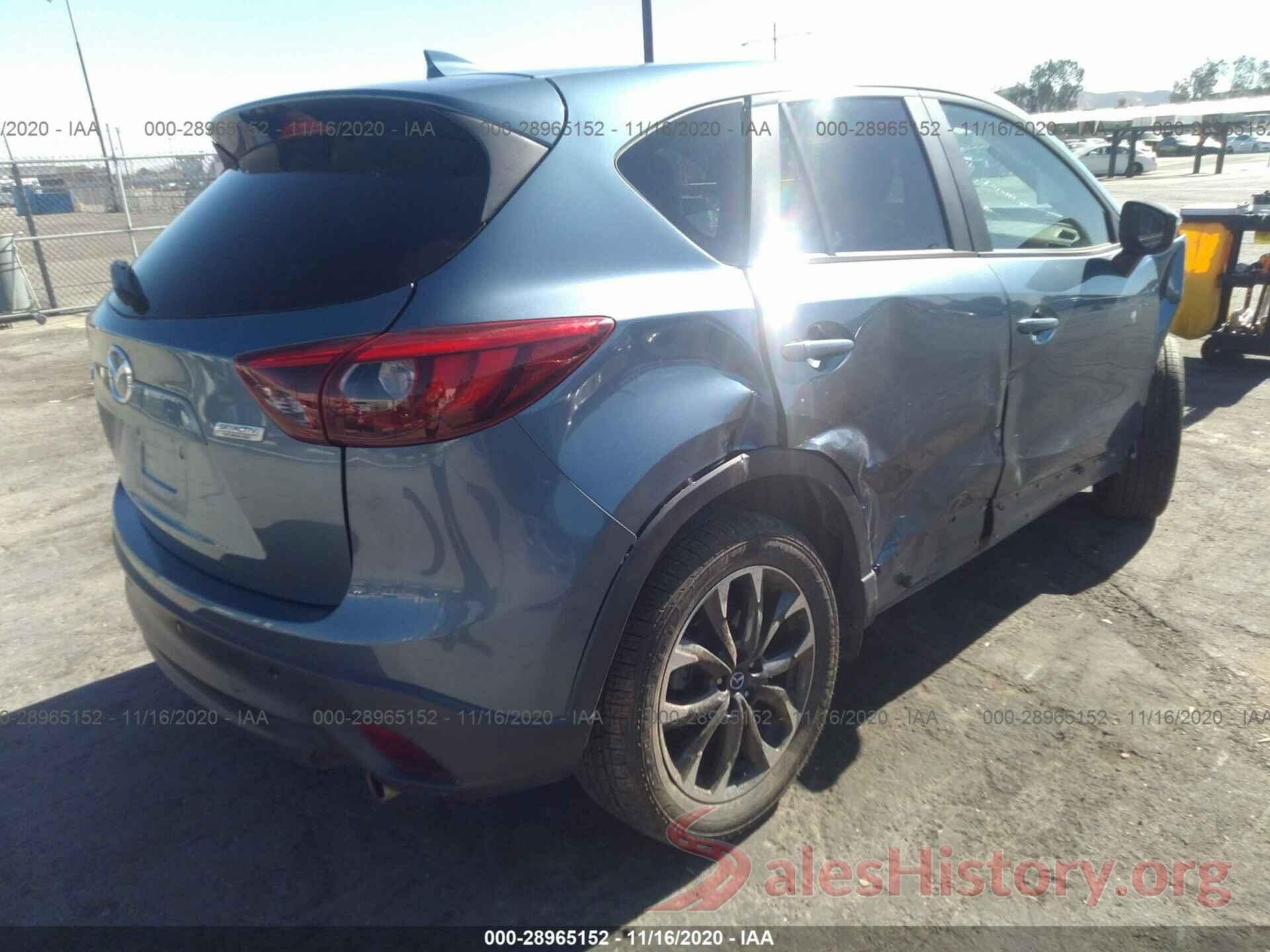 JM3KE2DY0G0710250 2016 MAZDA CX-5