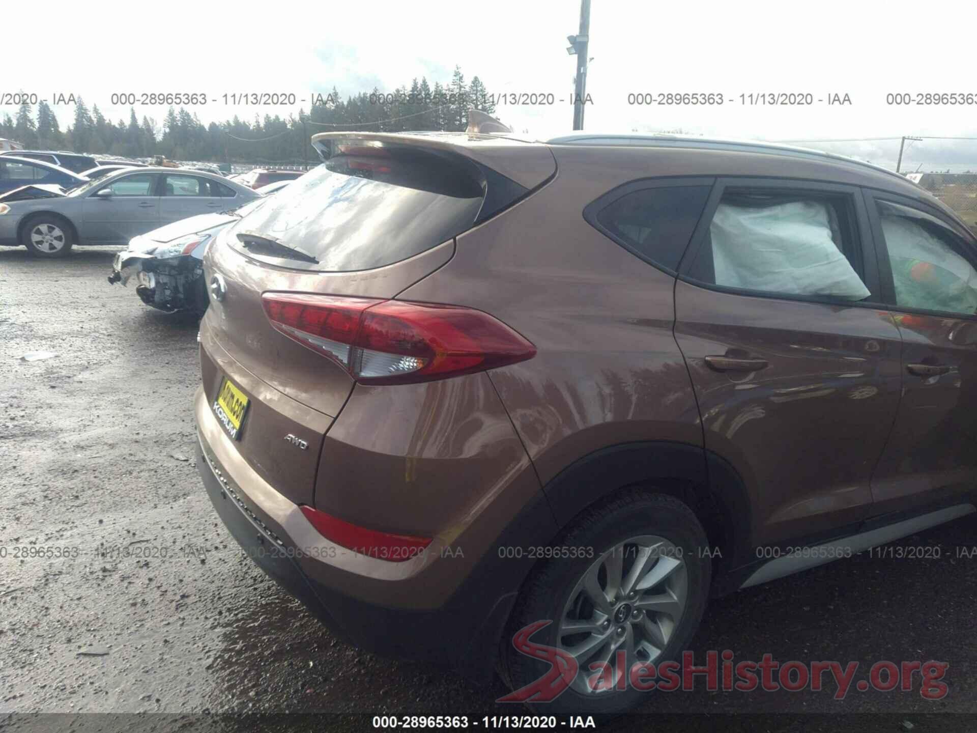 KM8J3CA46HU420604 2017 HYUNDAI TUCSON