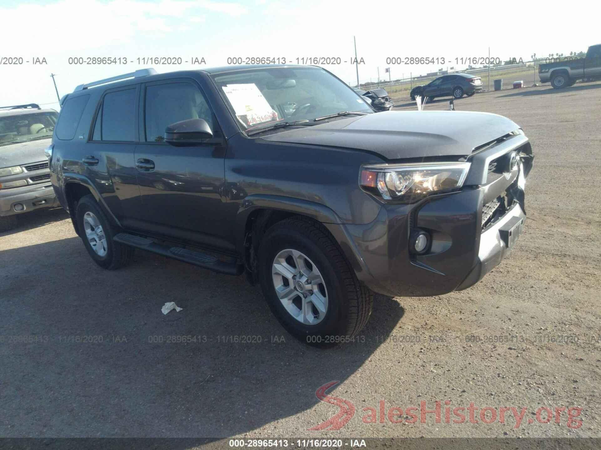 JTEZU5JR6G5124627 2016 TOYOTA 4RUNNER