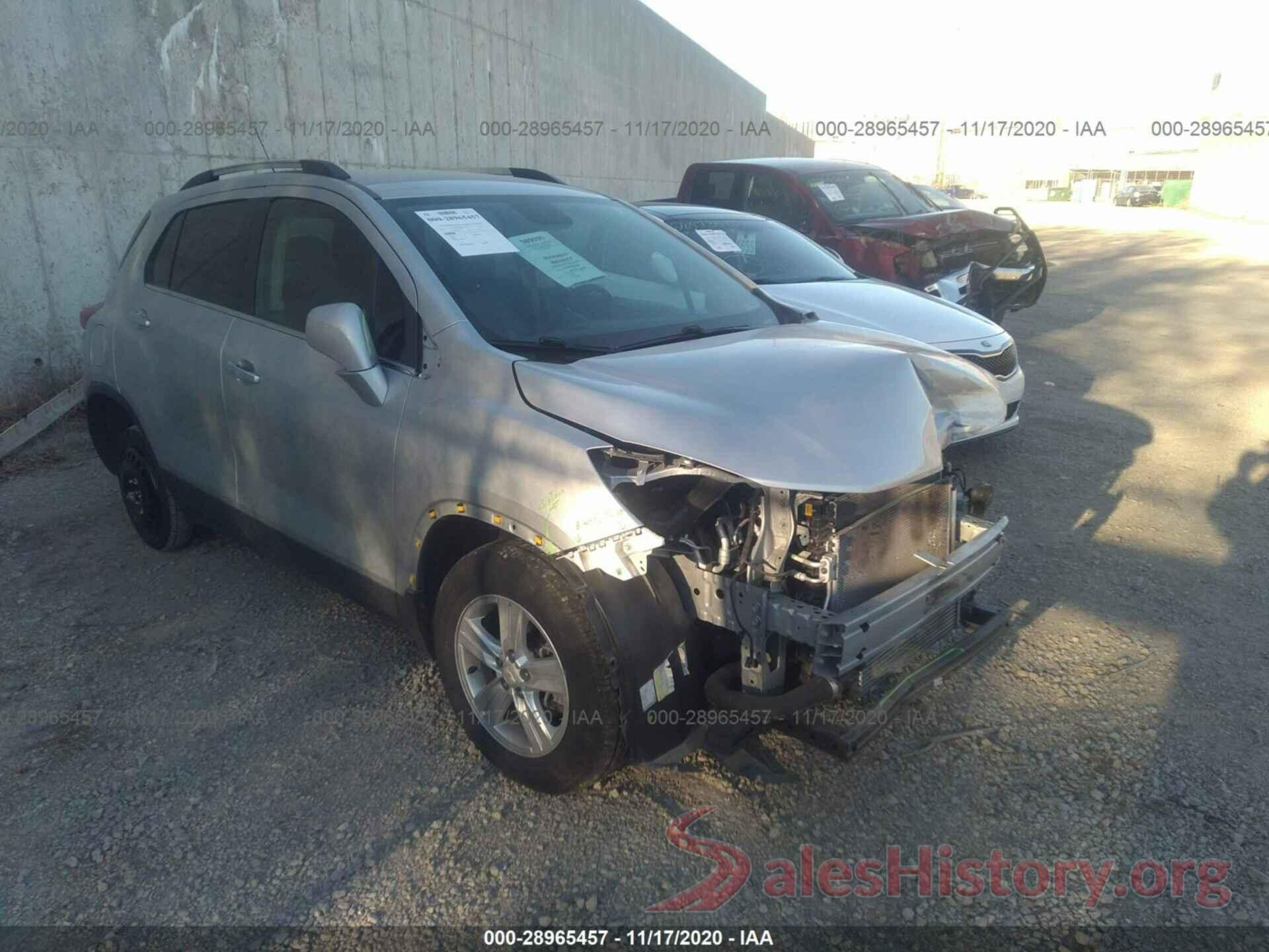 KL7CJLSB4KB917179 2019 CHEVROLET TRAX