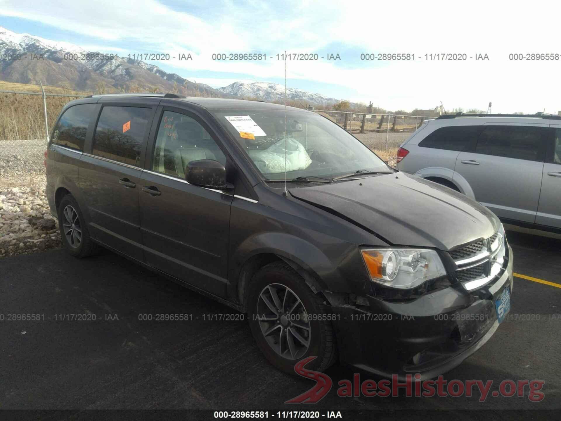 2C4RDGCG8HR807431 2017 DODGE GRAND CARAVAN