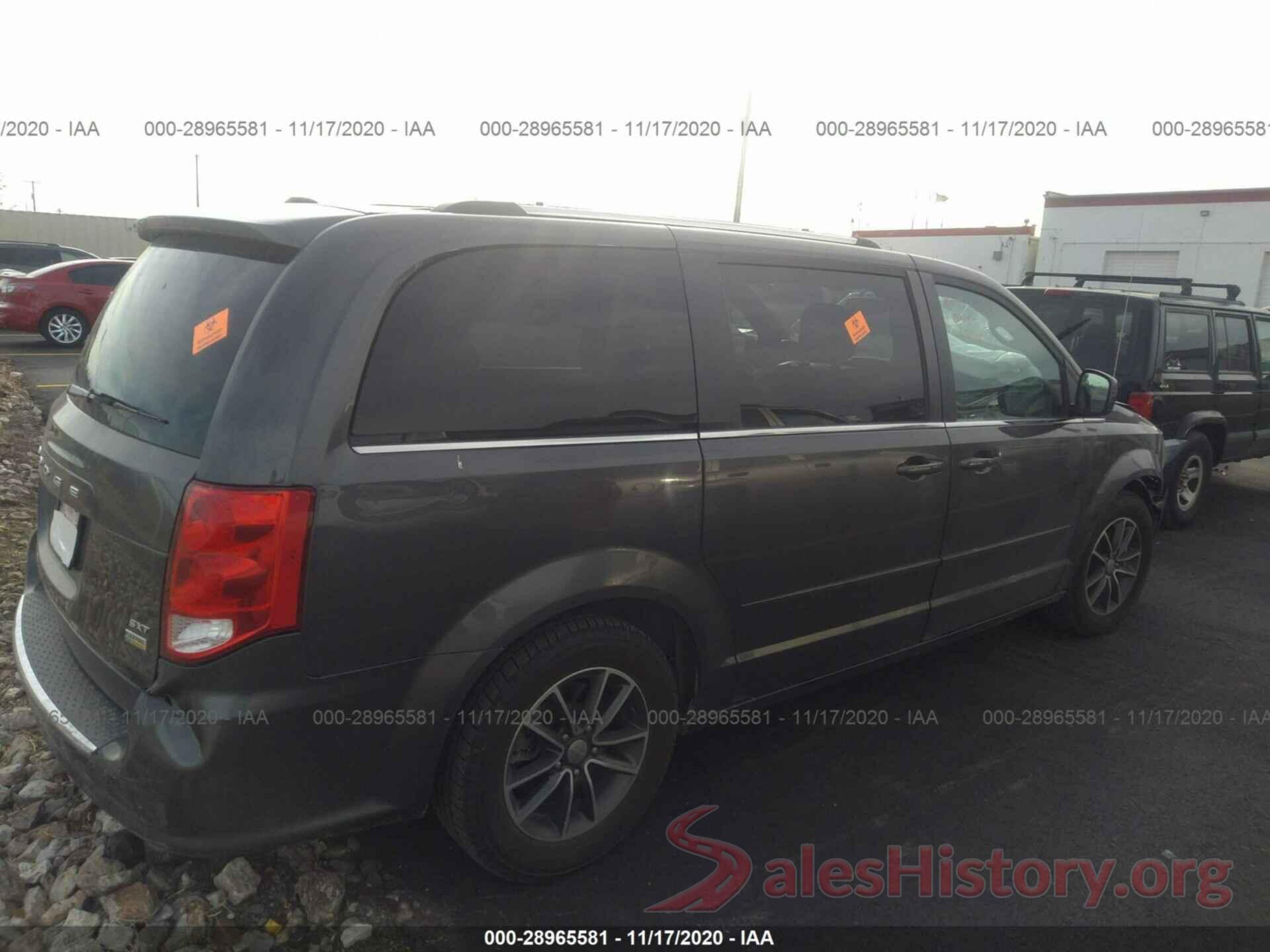 2C4RDGCG8HR807431 2017 DODGE GRAND CARAVAN