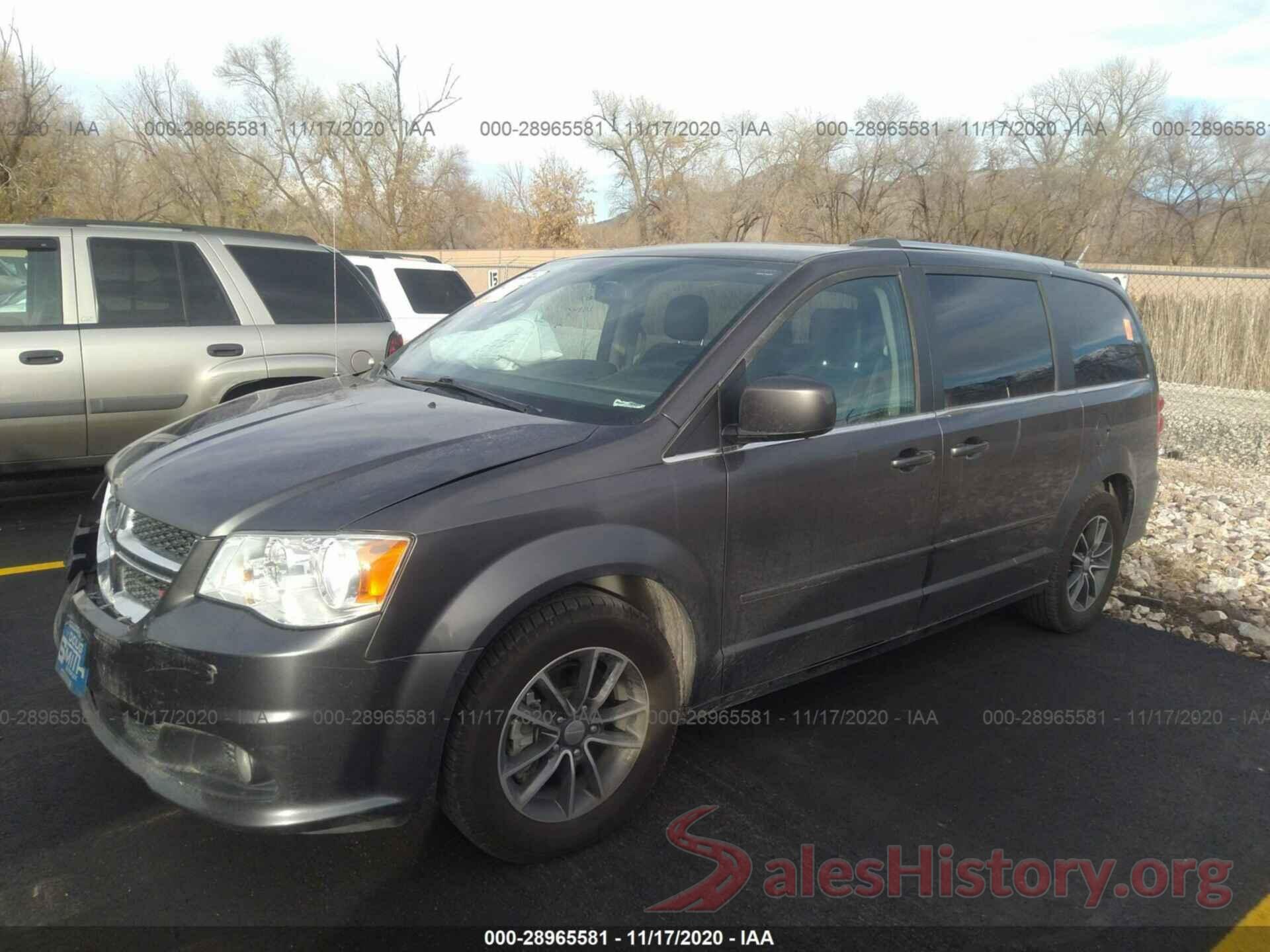 2C4RDGCG8HR807431 2017 DODGE GRAND CARAVAN