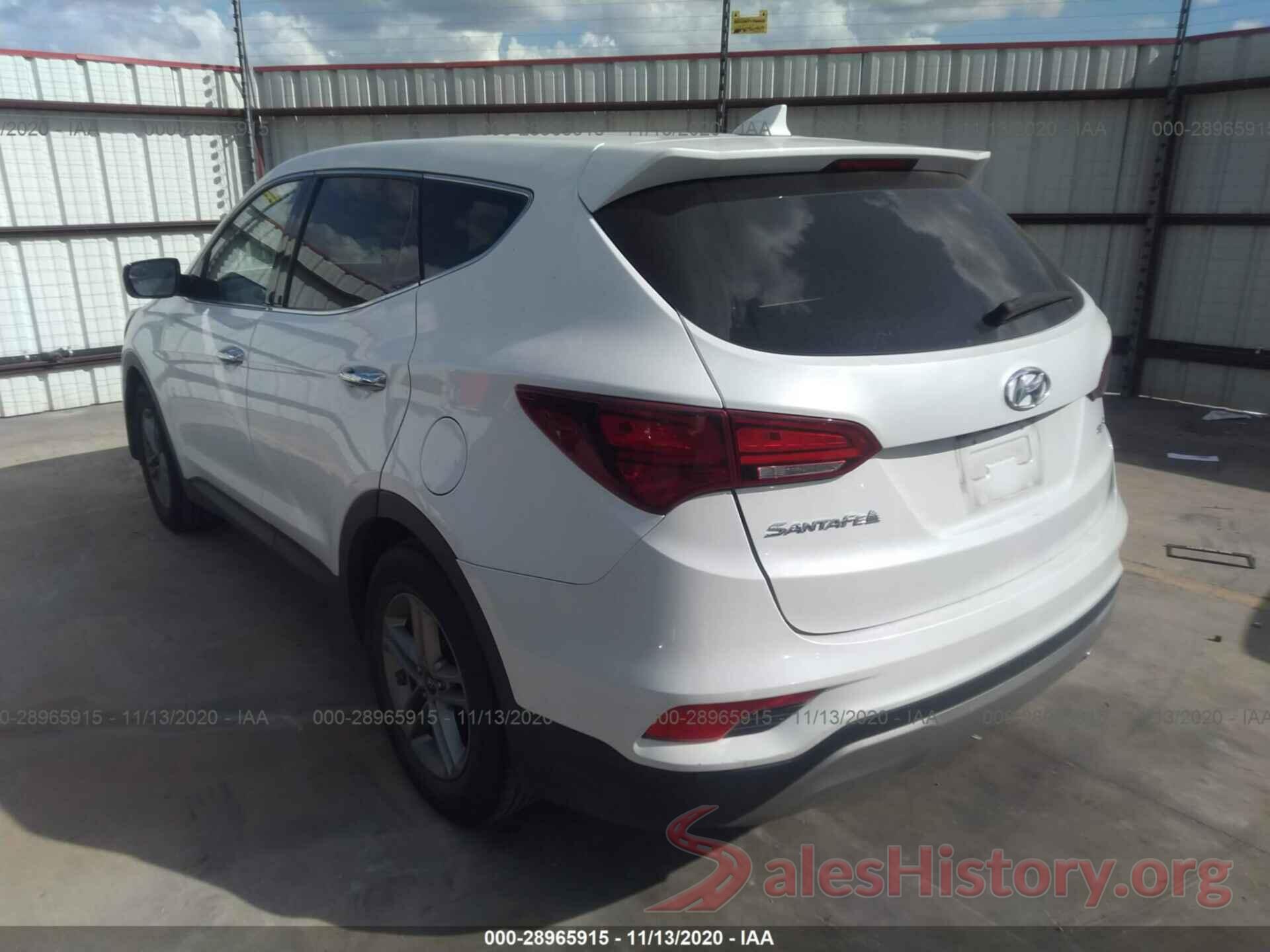 5XYZT3LB2HG386696 2017 HYUNDAI SANTA FE SPORT