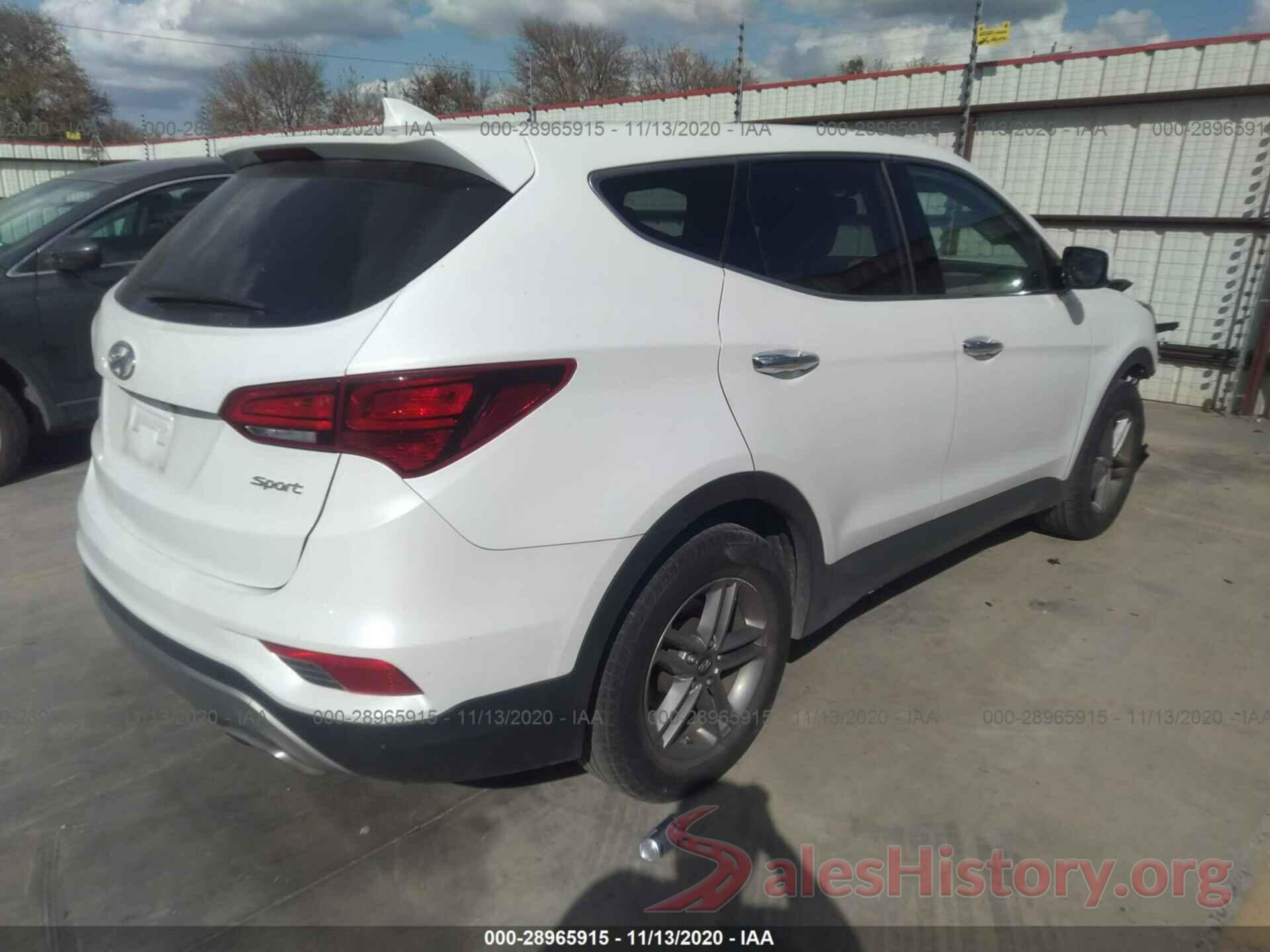 5XYZT3LB2HG386696 2017 HYUNDAI SANTA FE SPORT