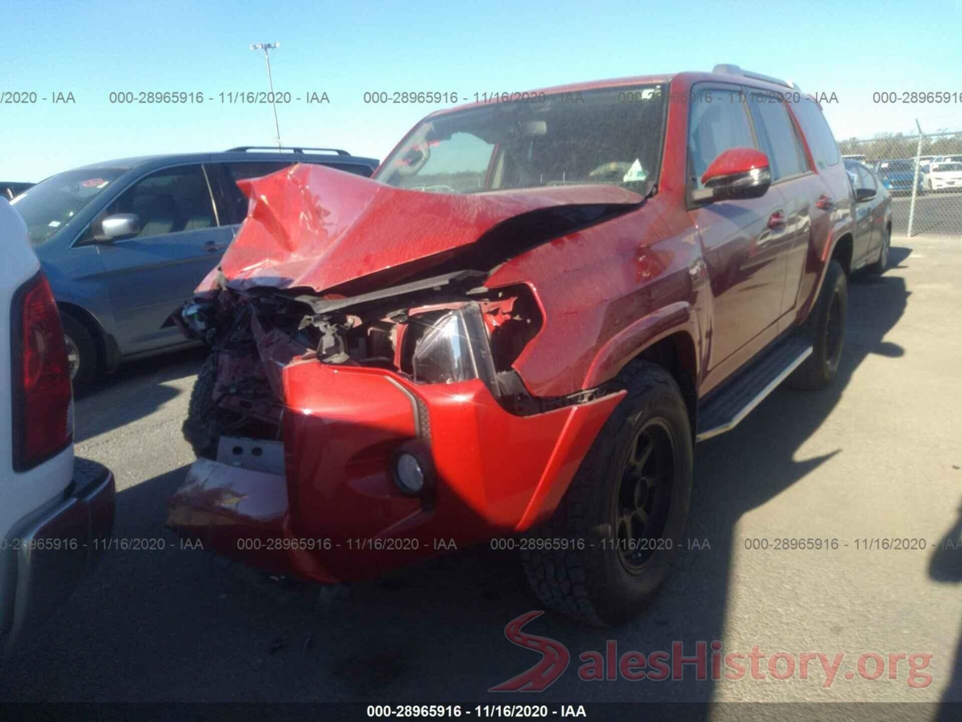 JTEZU5JR9G5130762 2016 TOYOTA 4RUNNER